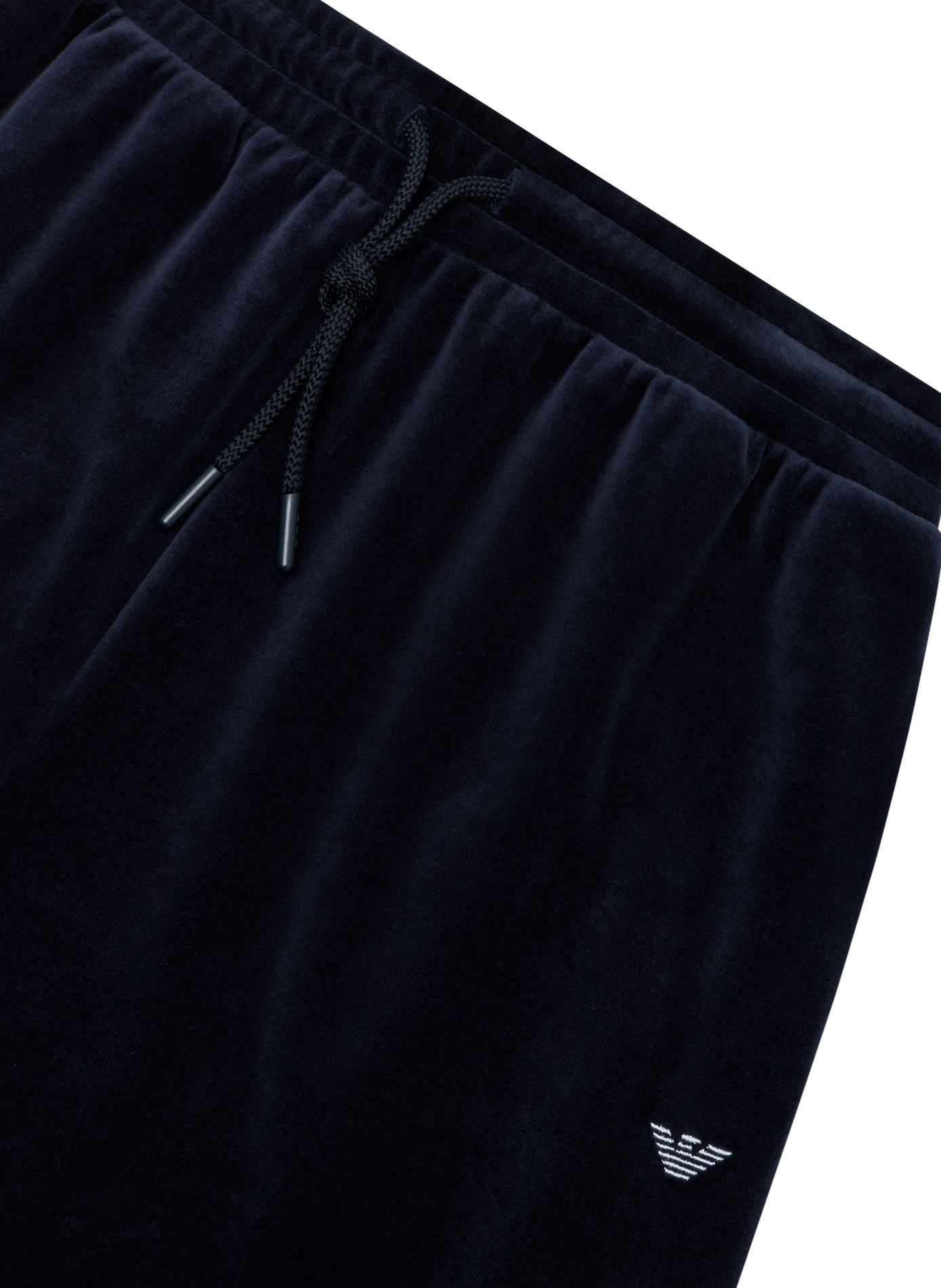 Cotton-blend lounge pants EMPORIO ARMANI Blue