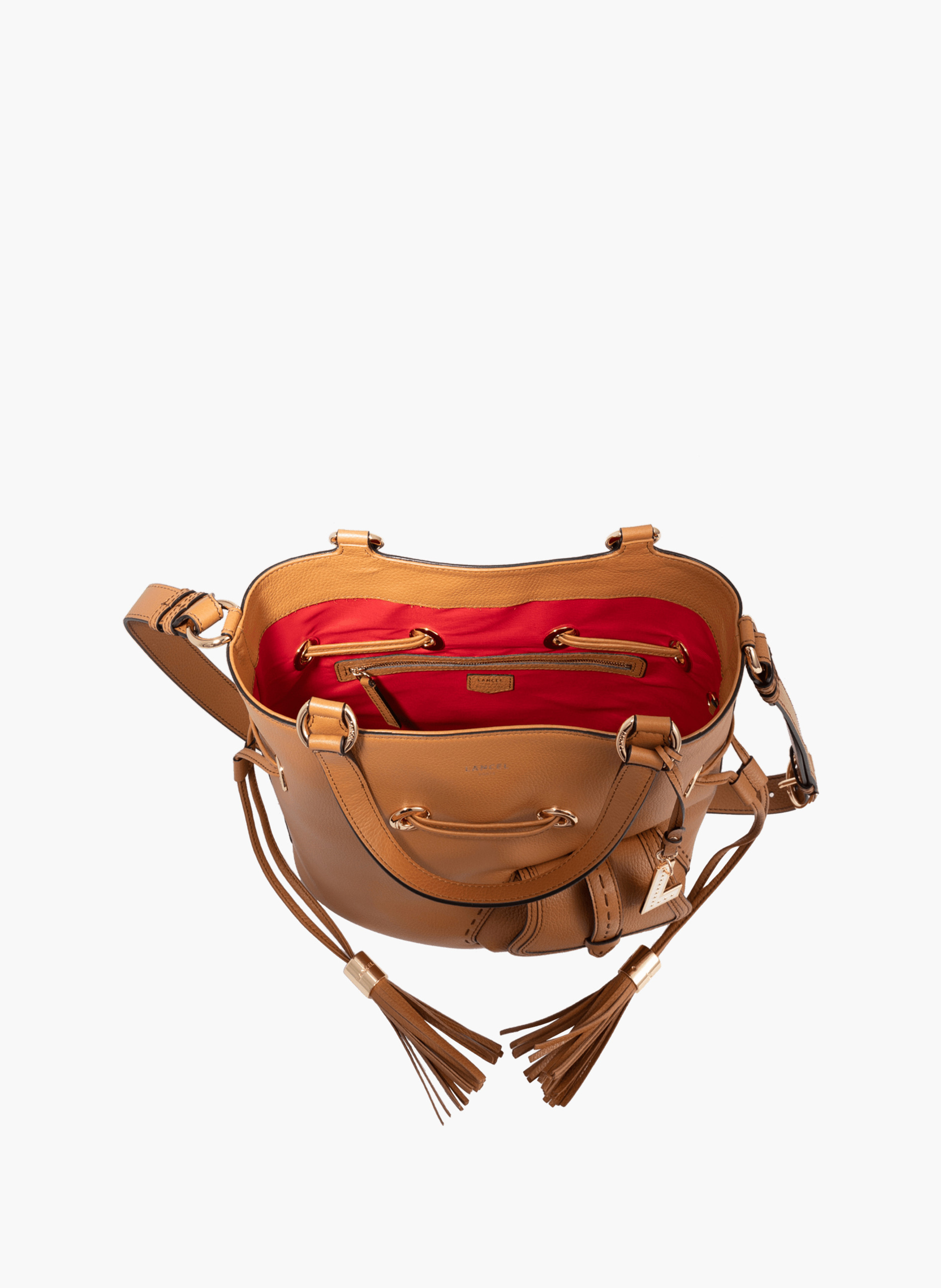 Handtas m eerste flirt van Lancel in leer. | Bruin LANCEL Dames
