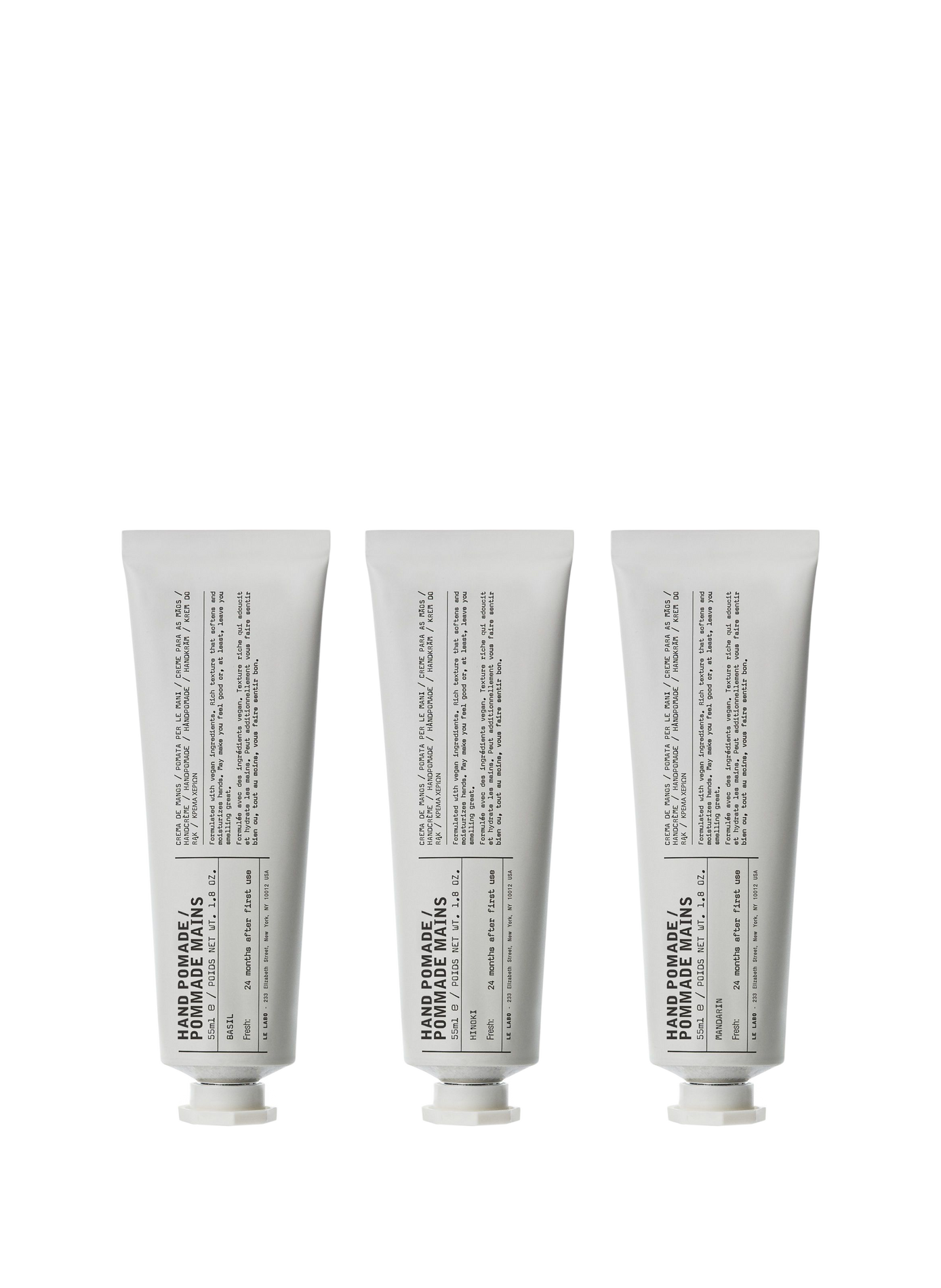 Pomade Mains - Coffret Trio LE LABO No color