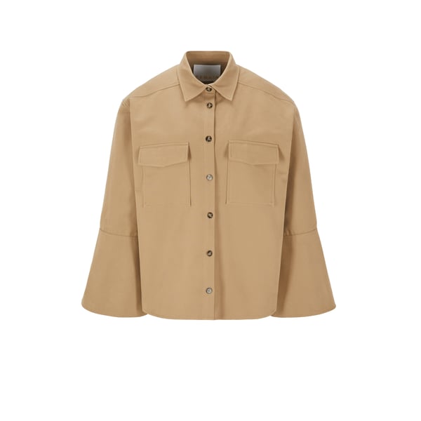 Surchemise Shirley en twill de coton biologique