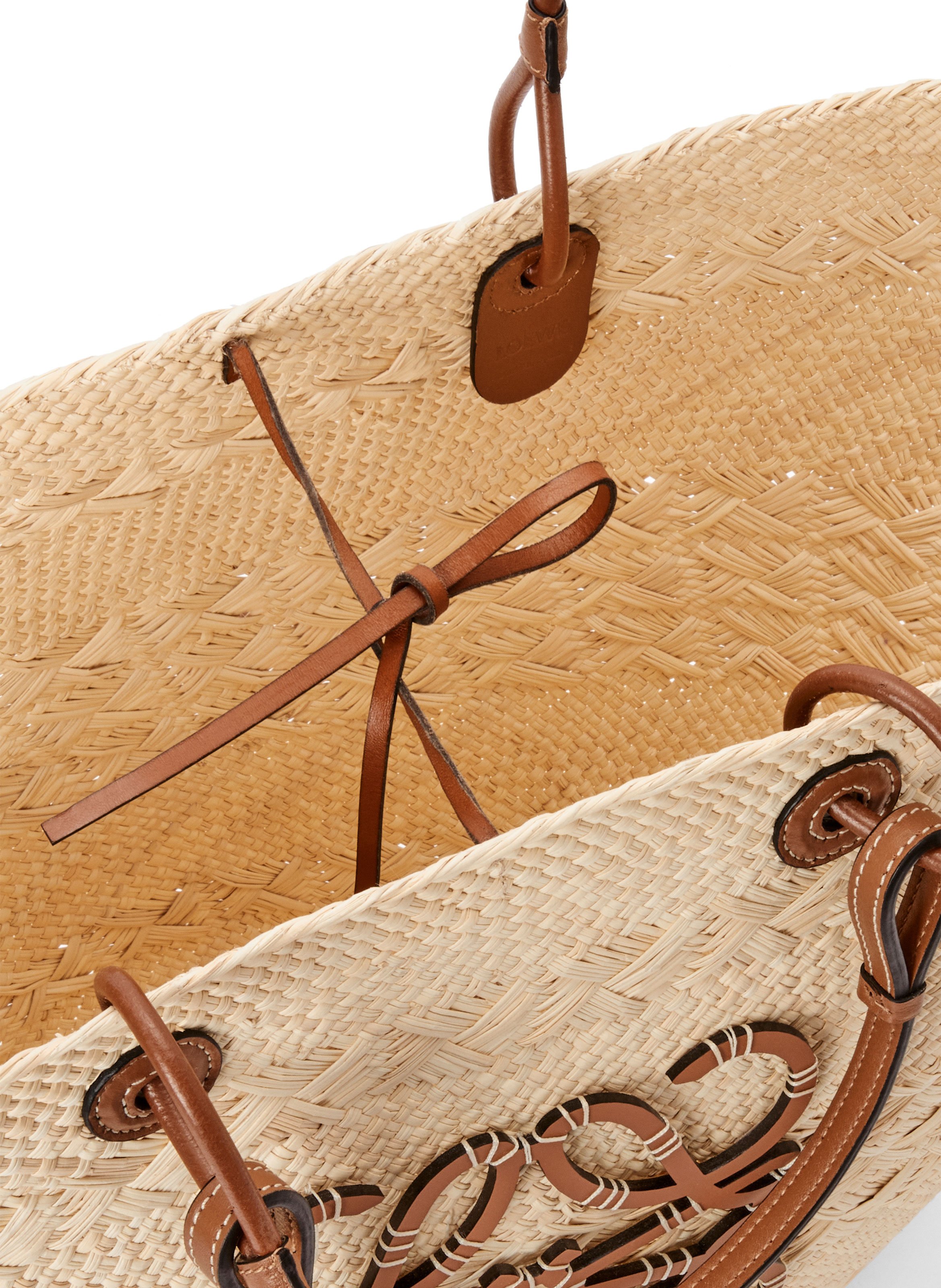 Anagram large palm basket bag LOEWE Multicolour