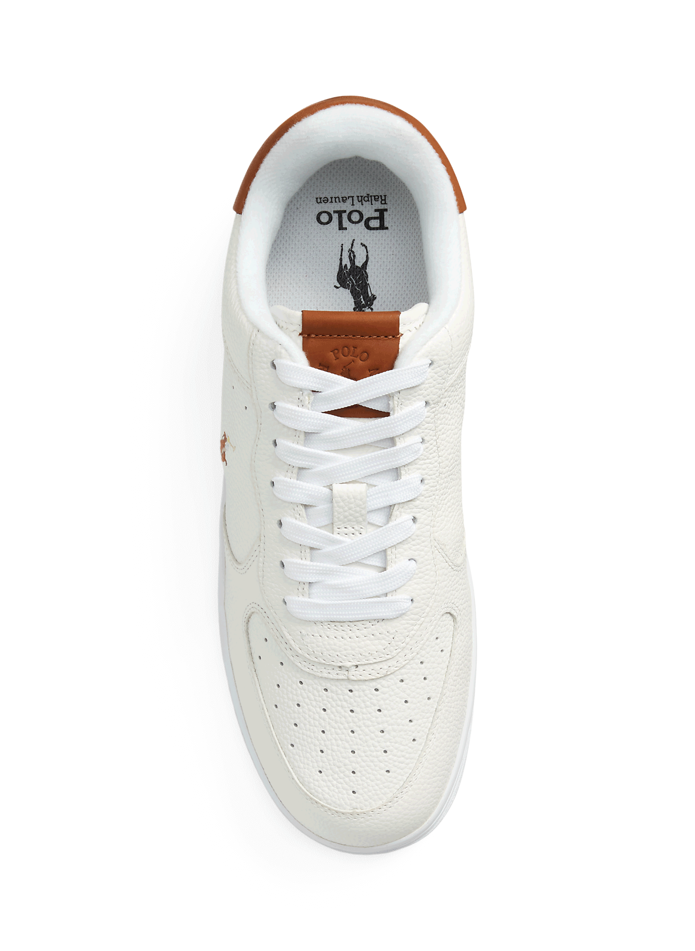 Master Court leather sneakers POLO RALPH LAUREN White