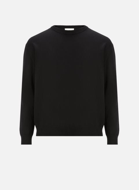 Organic cotton sweater BlackCLOSED 
