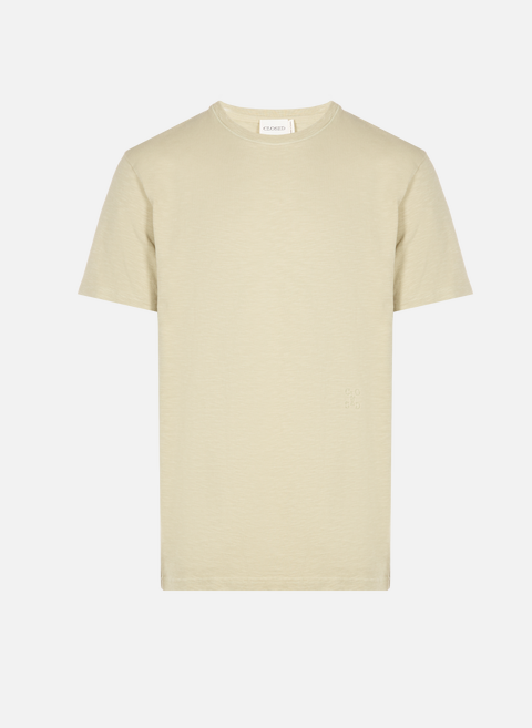 T-shirt en coton MarronCLOSED 