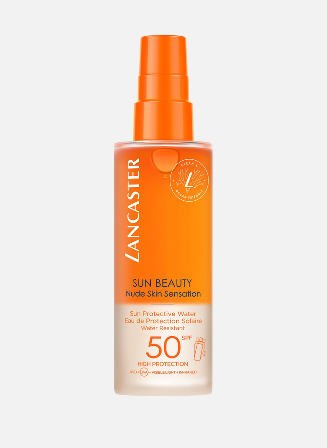 Sun Beauty Nude Skin Sensation - Eau protection solaire SPF50 LANCASTER