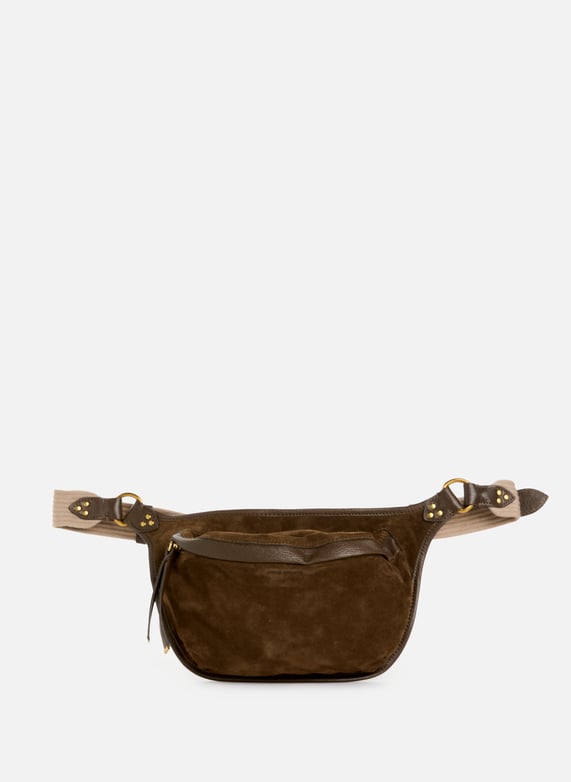 Stan belt bag in split leather jerome dreyfuss women printemps
