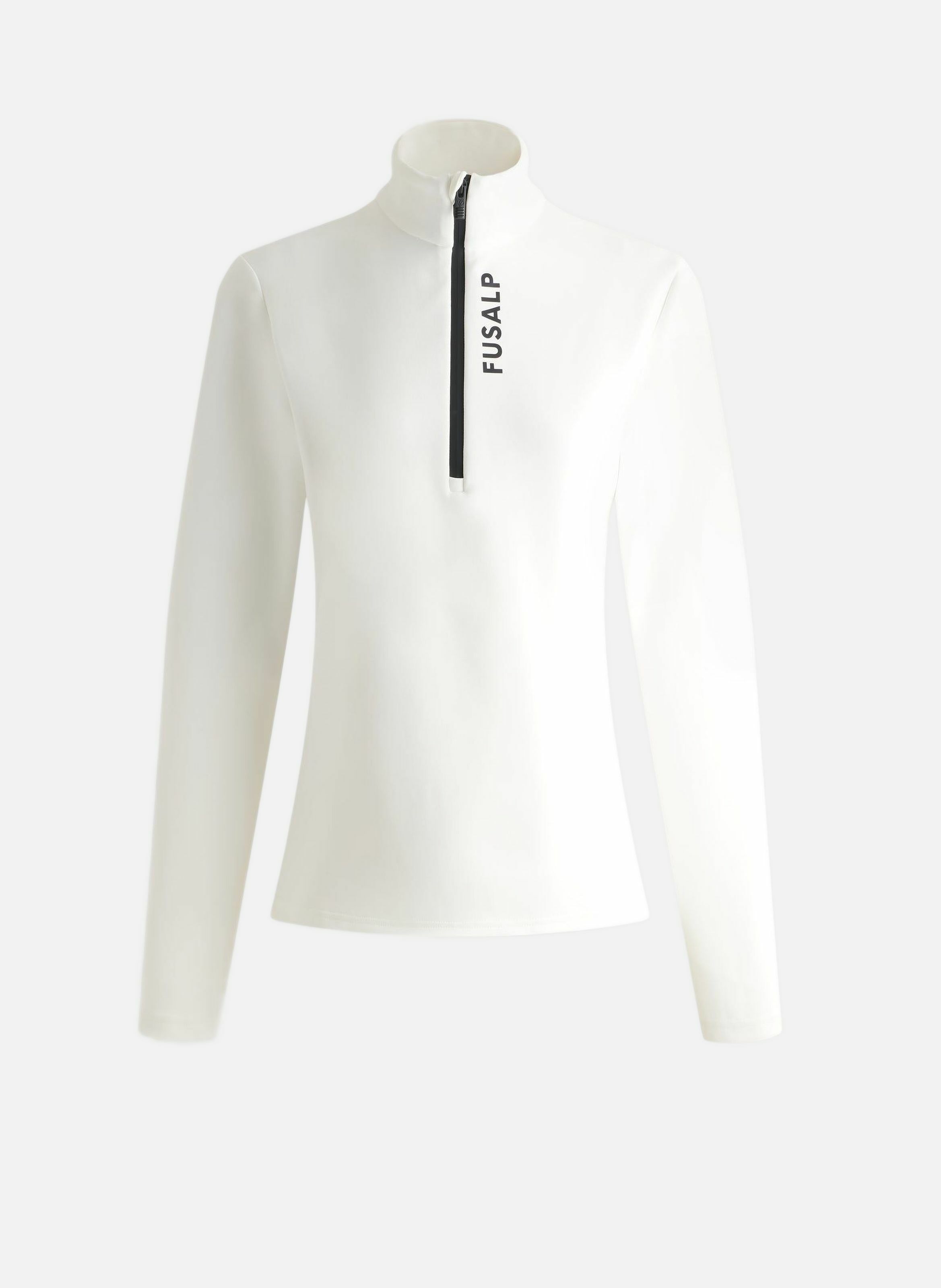 Sous pull orion col montant coupe ajustée FUSALP Blanc