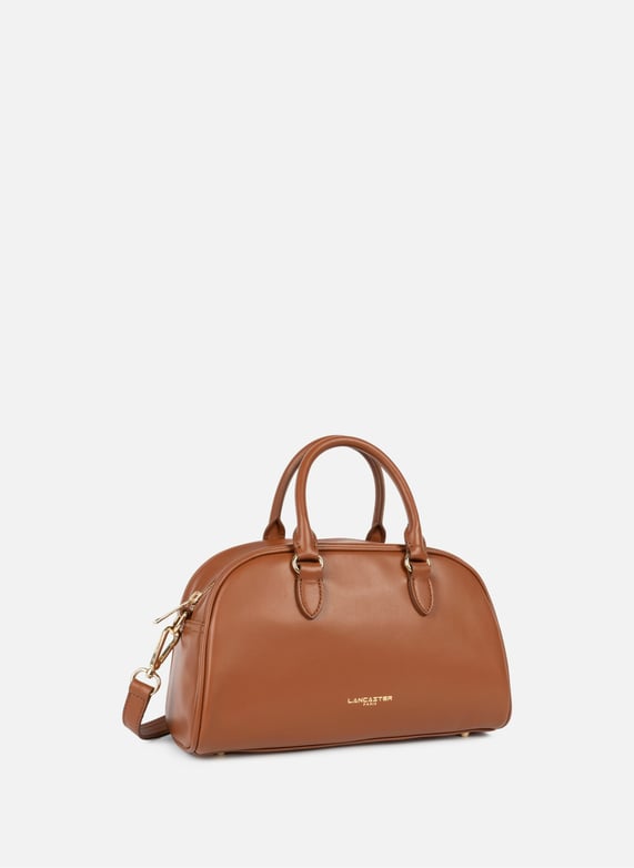 Sac à main bowling - donna bow | Marron by LANCASTER Sac à main bowling - donna bow Marron