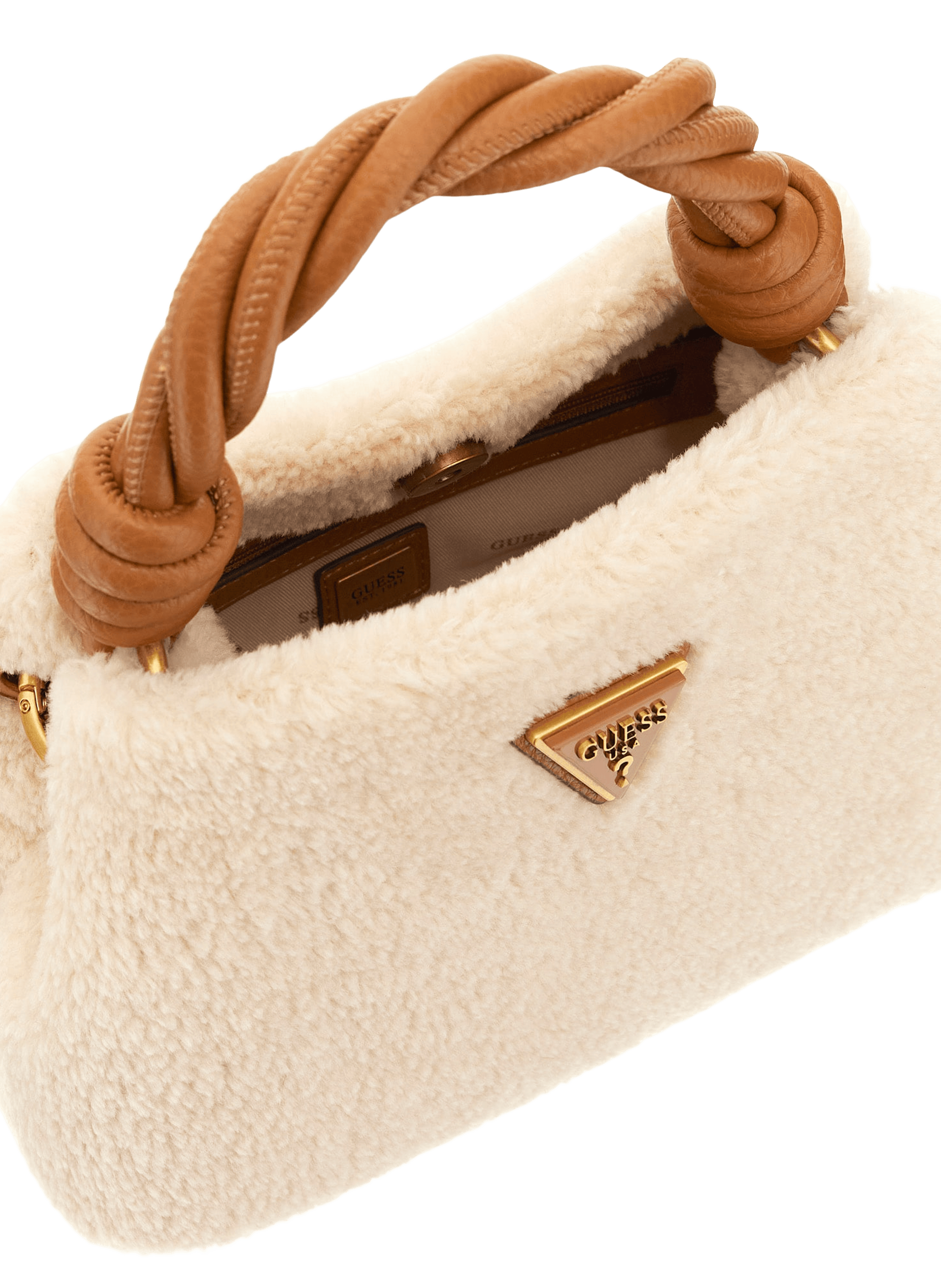 Textured handbag GUESS Multicolour