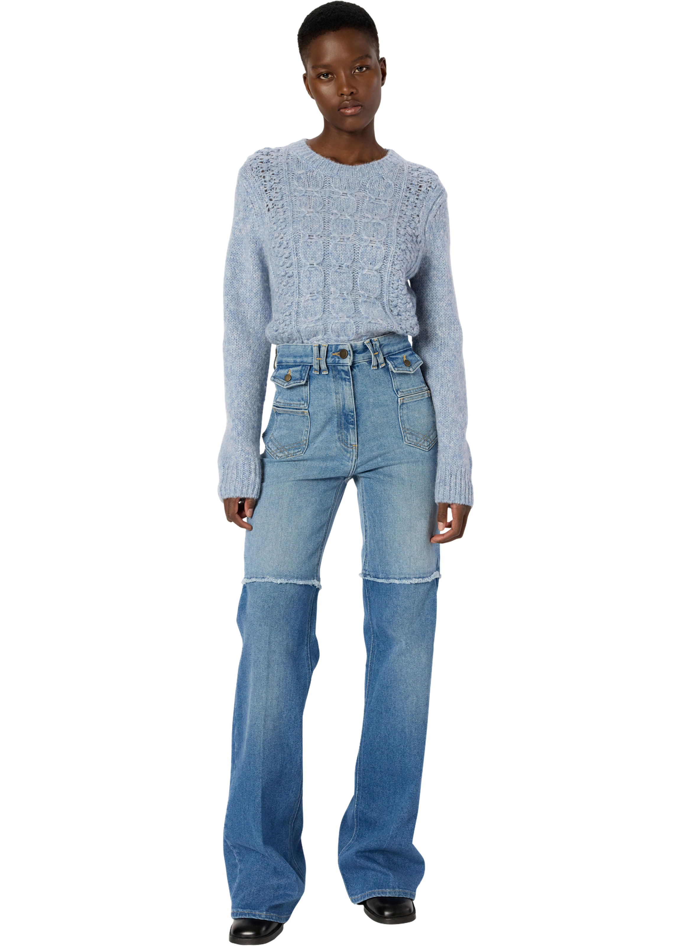 Pull à torsades - esperanza GERARD DAREL Bleu