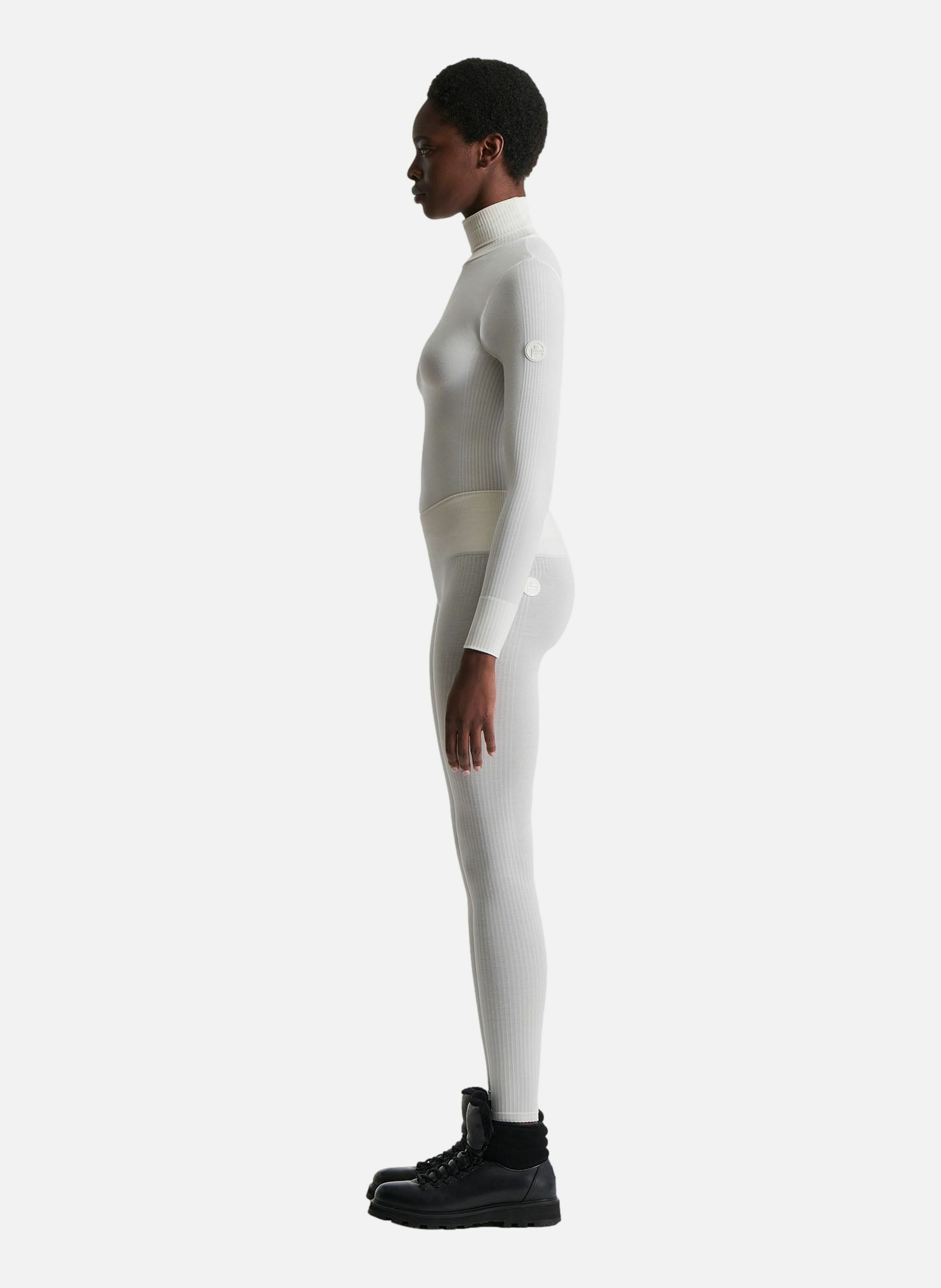 Legging alliance coupe très ajustée FUSALP Blanc