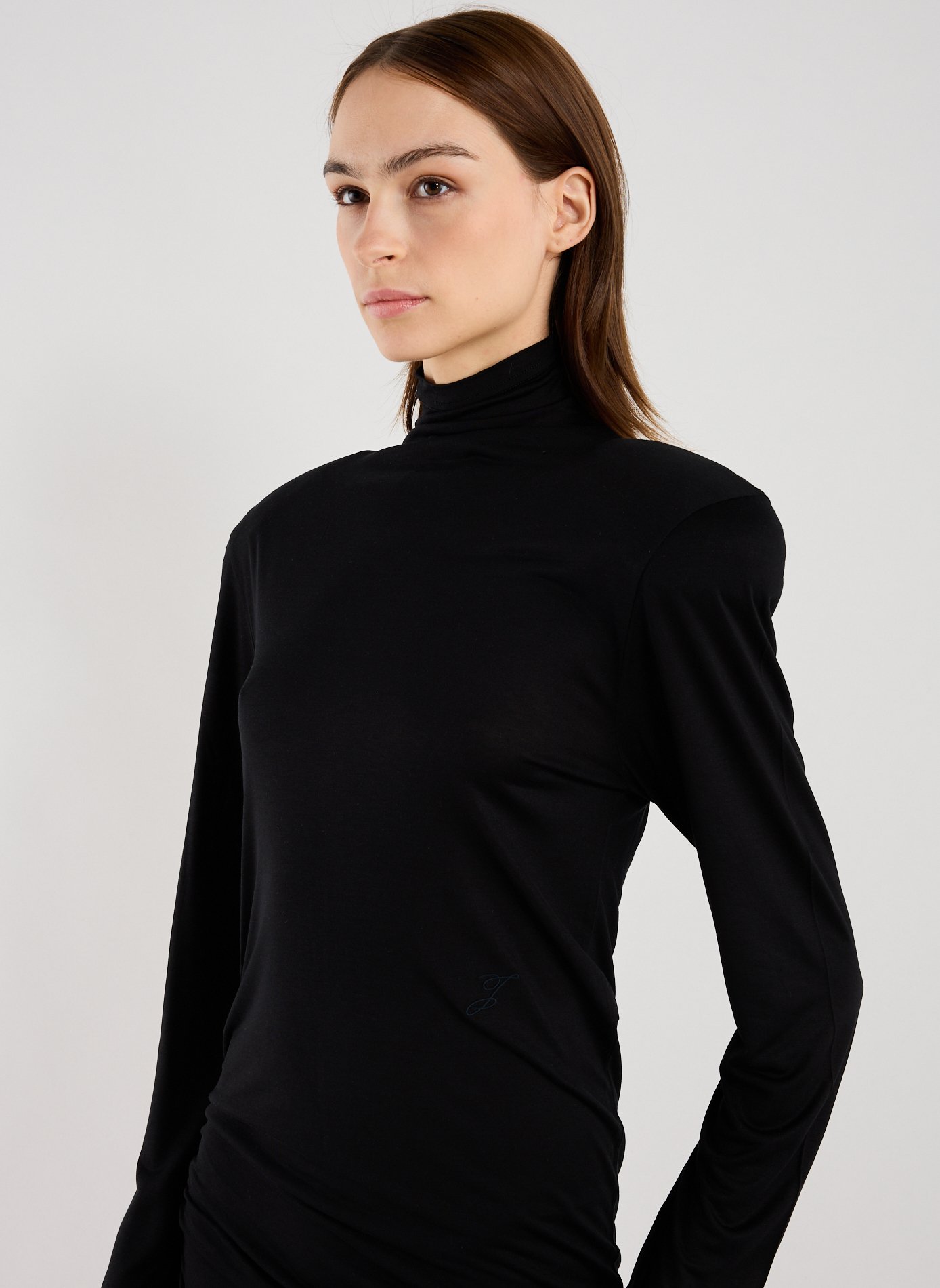Robe midi Spallina JACQUEMUS Noir