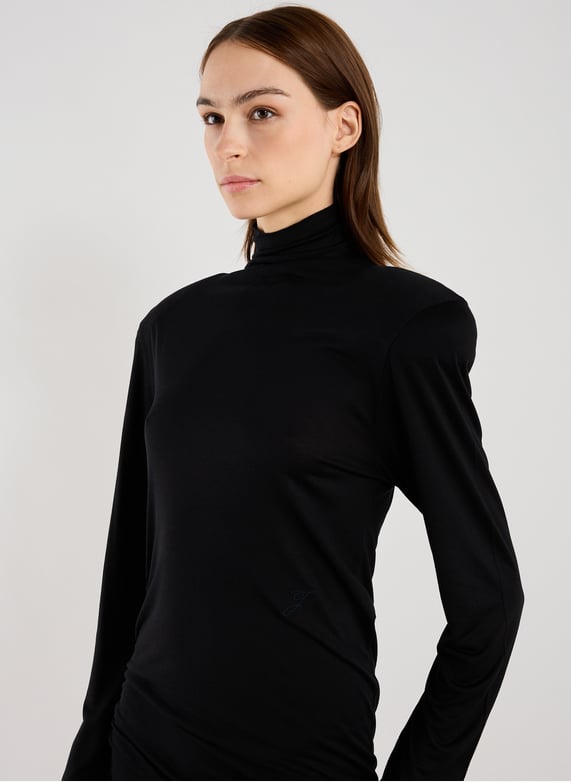 Robe midi Spallina | Noir by JACQUEMUS Robe midi Spallina Noir