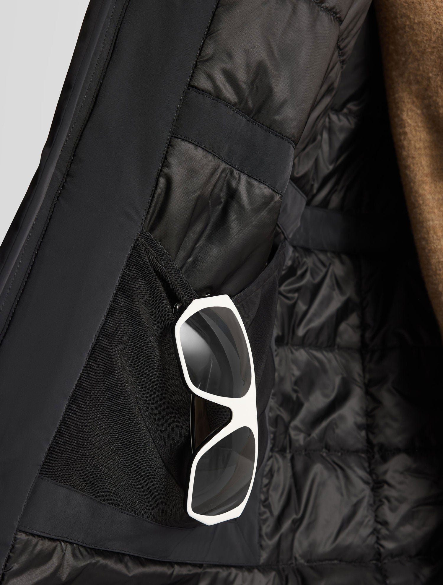 Doudoune atildo col montant coupe ample FUSALP Noir