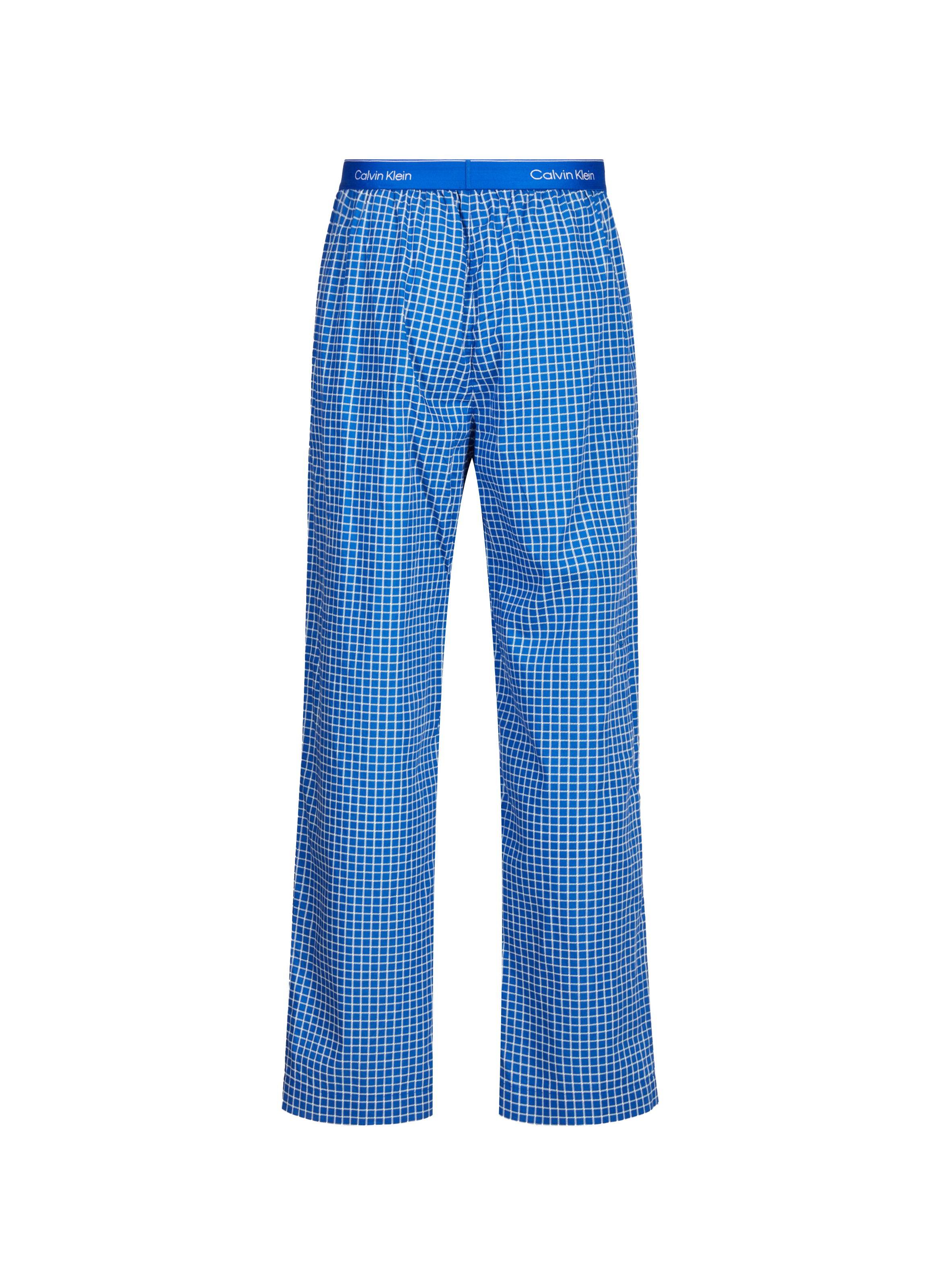 Long cotton pajama set CALVIN KLEIN Blue