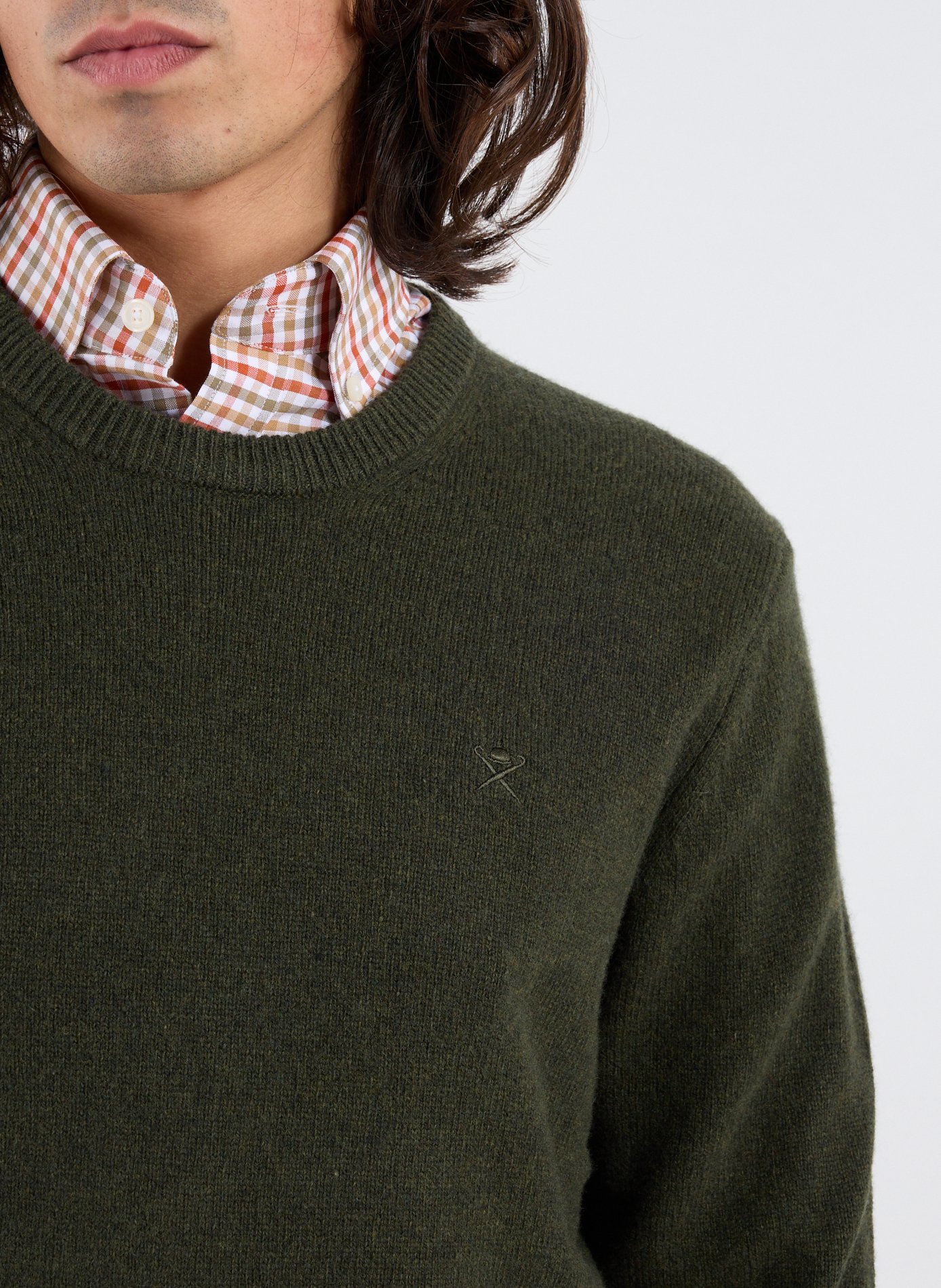 Crew-neck jumper HACKETT Green