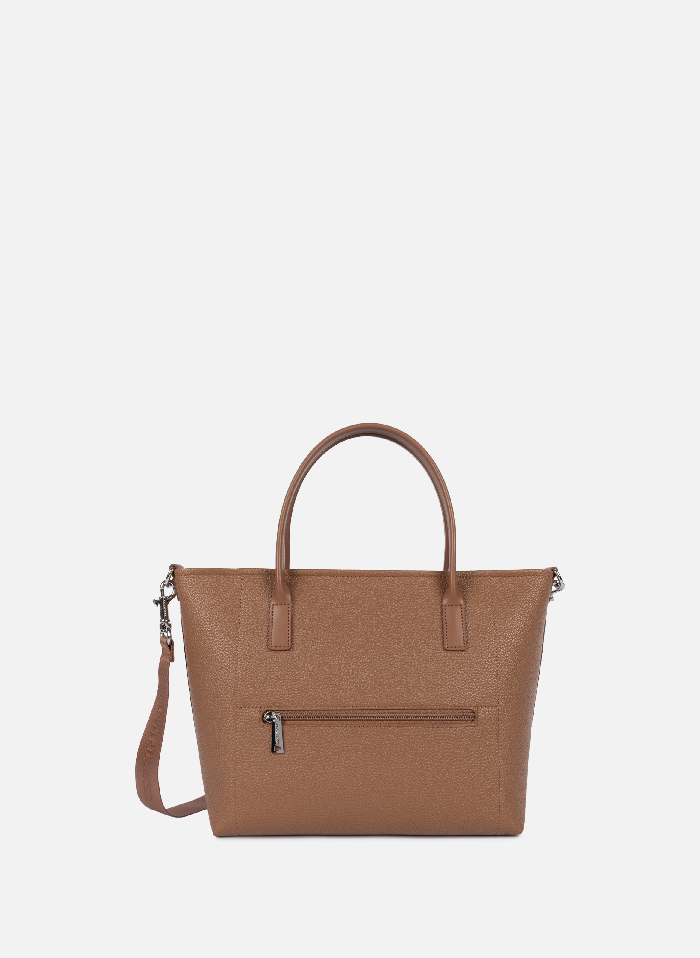 Sac cabas main - maya double kba LANCASTER Marron