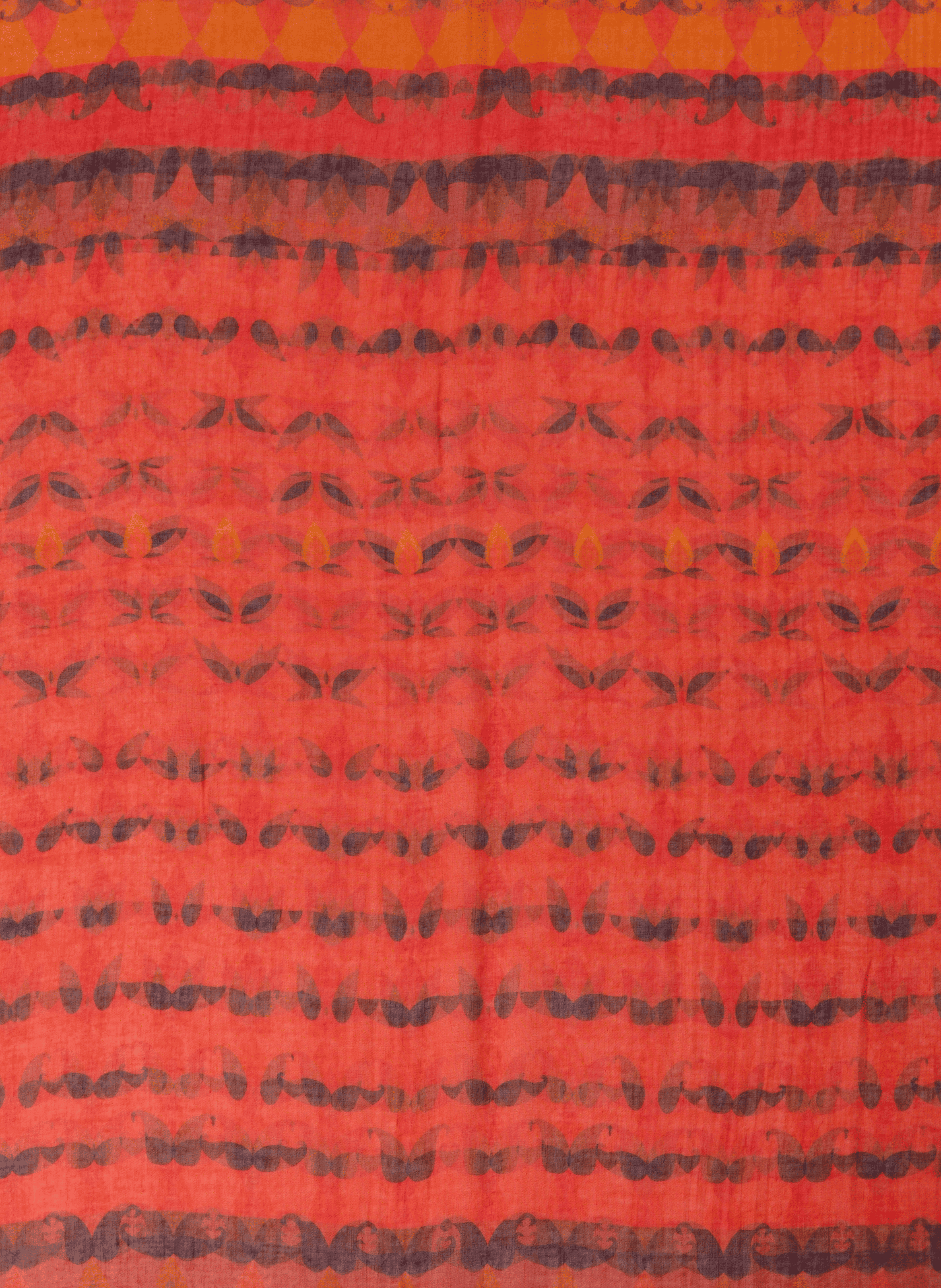 Printed scarf PETRUSSE Red