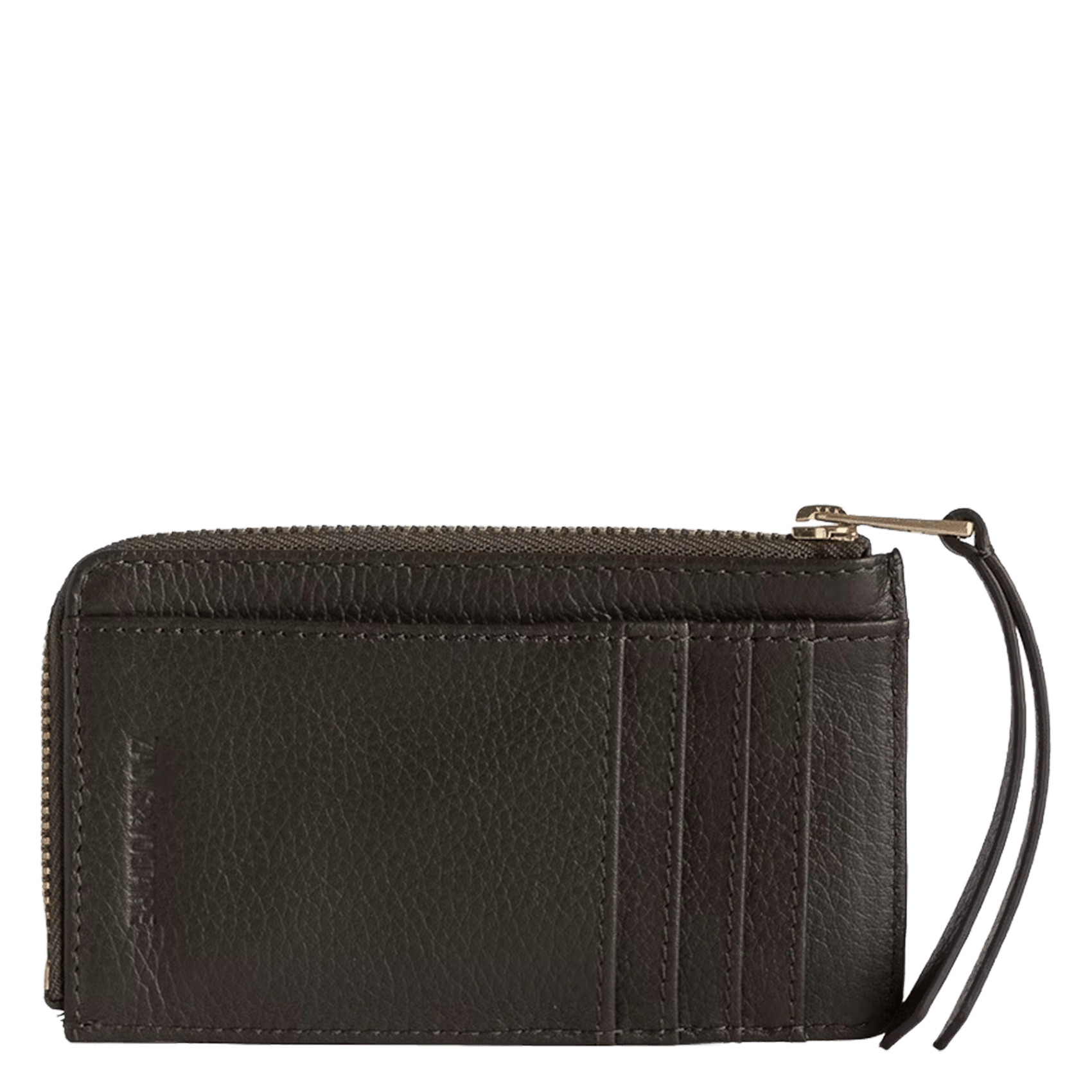 Porte-cartes en cuir zv card ZADIG&VOLTAIRE Vert