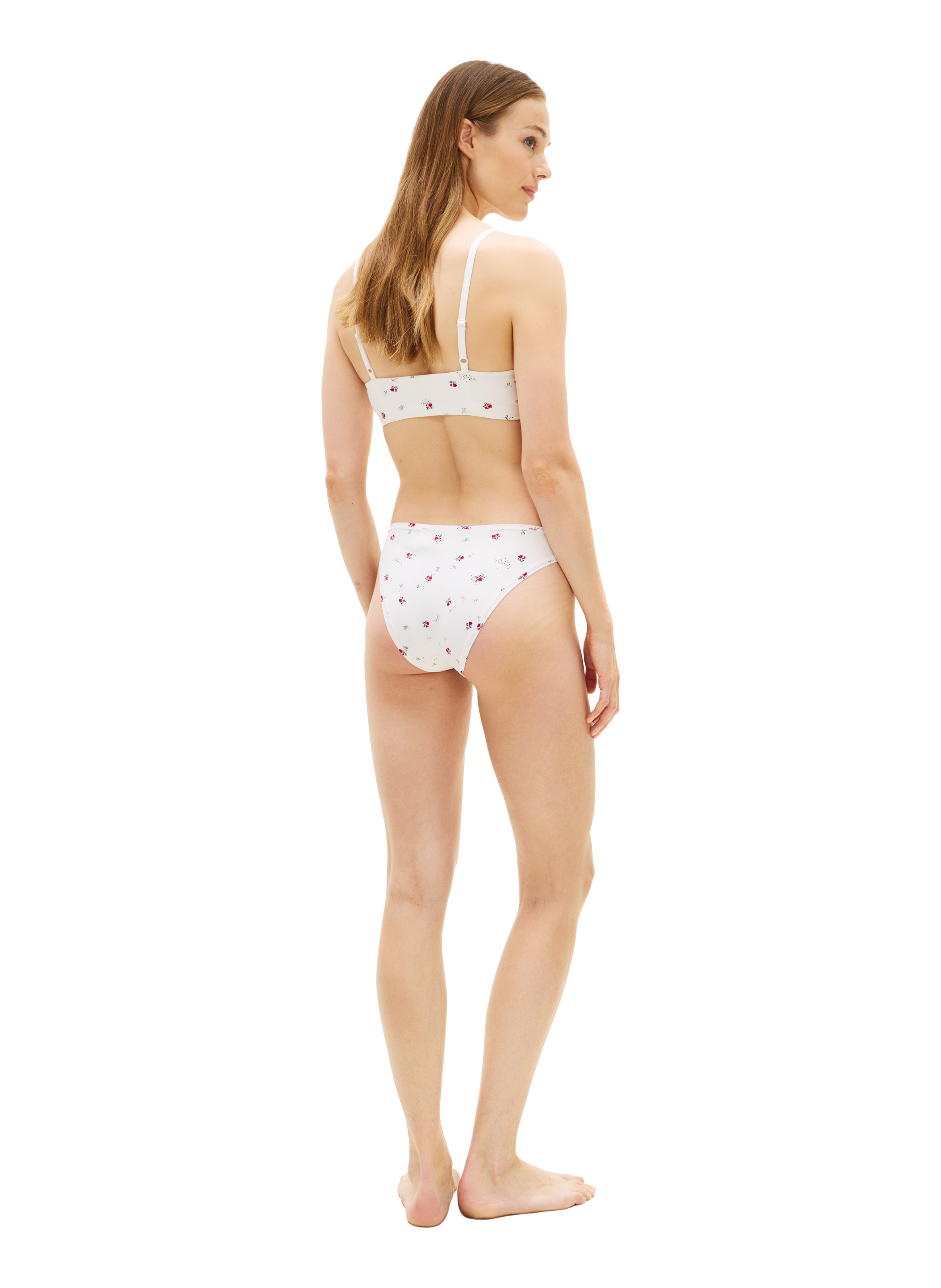 Culotte imprimée à fleurs TOMMY HILFIGER Blanc