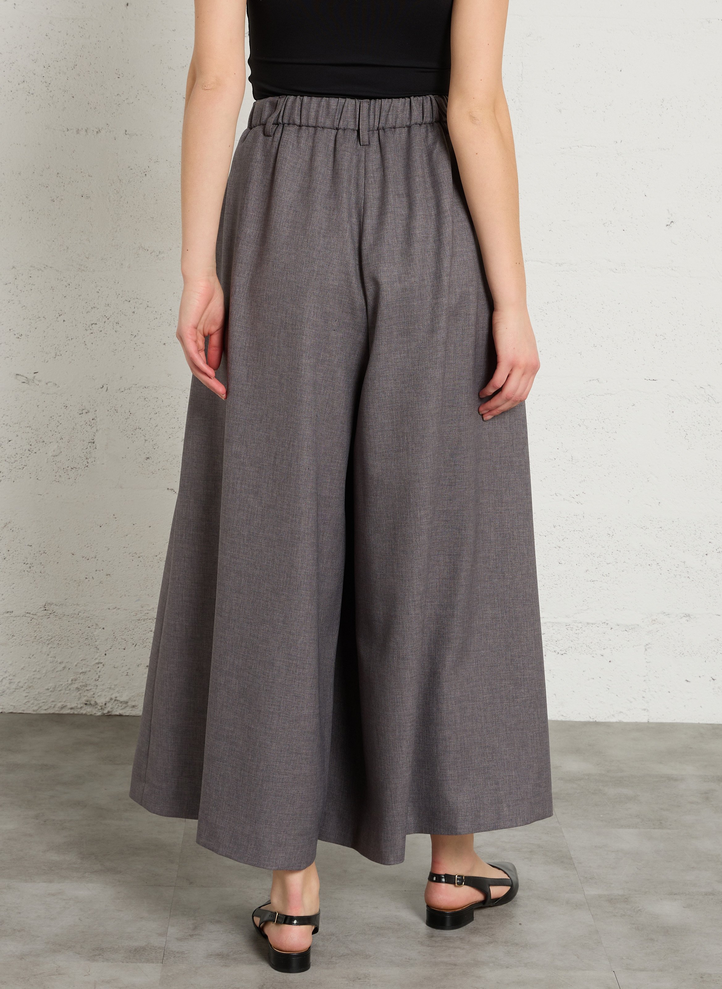 Pantalon ample tatiana MAISON 123 Gris