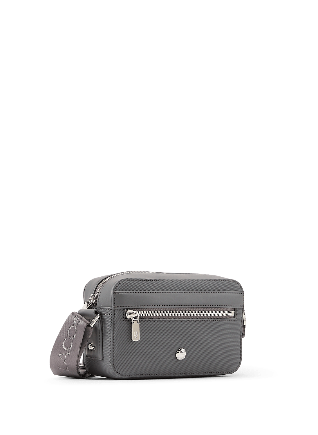 Sac reporter Langon effet piqué LACOSTE Noir