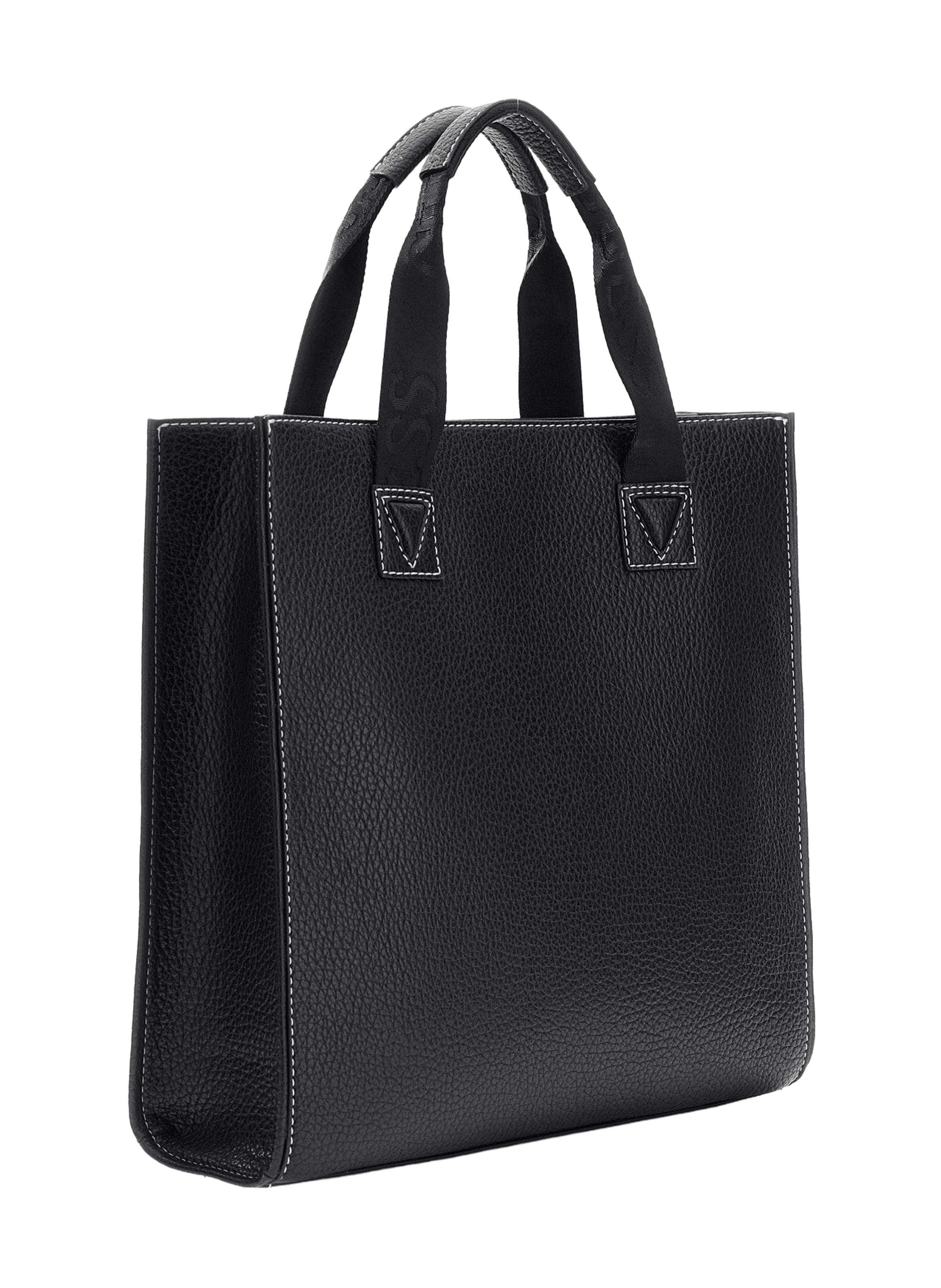 Tote bag with logo GUESS Black