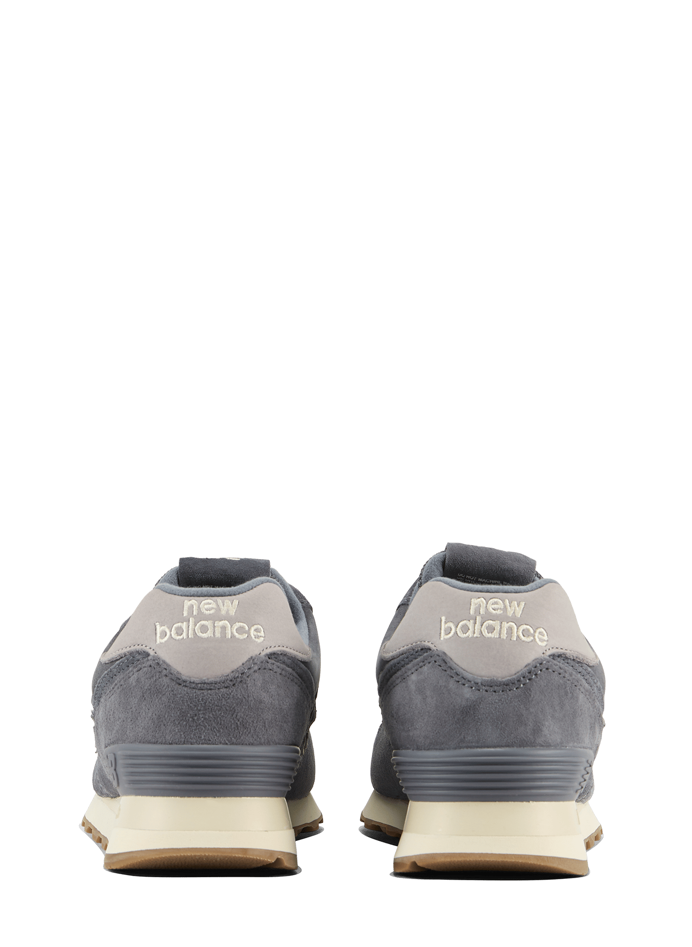 Suede leather sneakers NEW BALANCE Grey