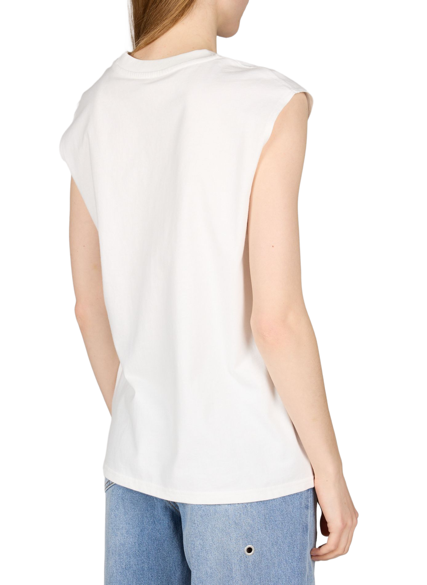 Playa cotton tank top GARANCE White