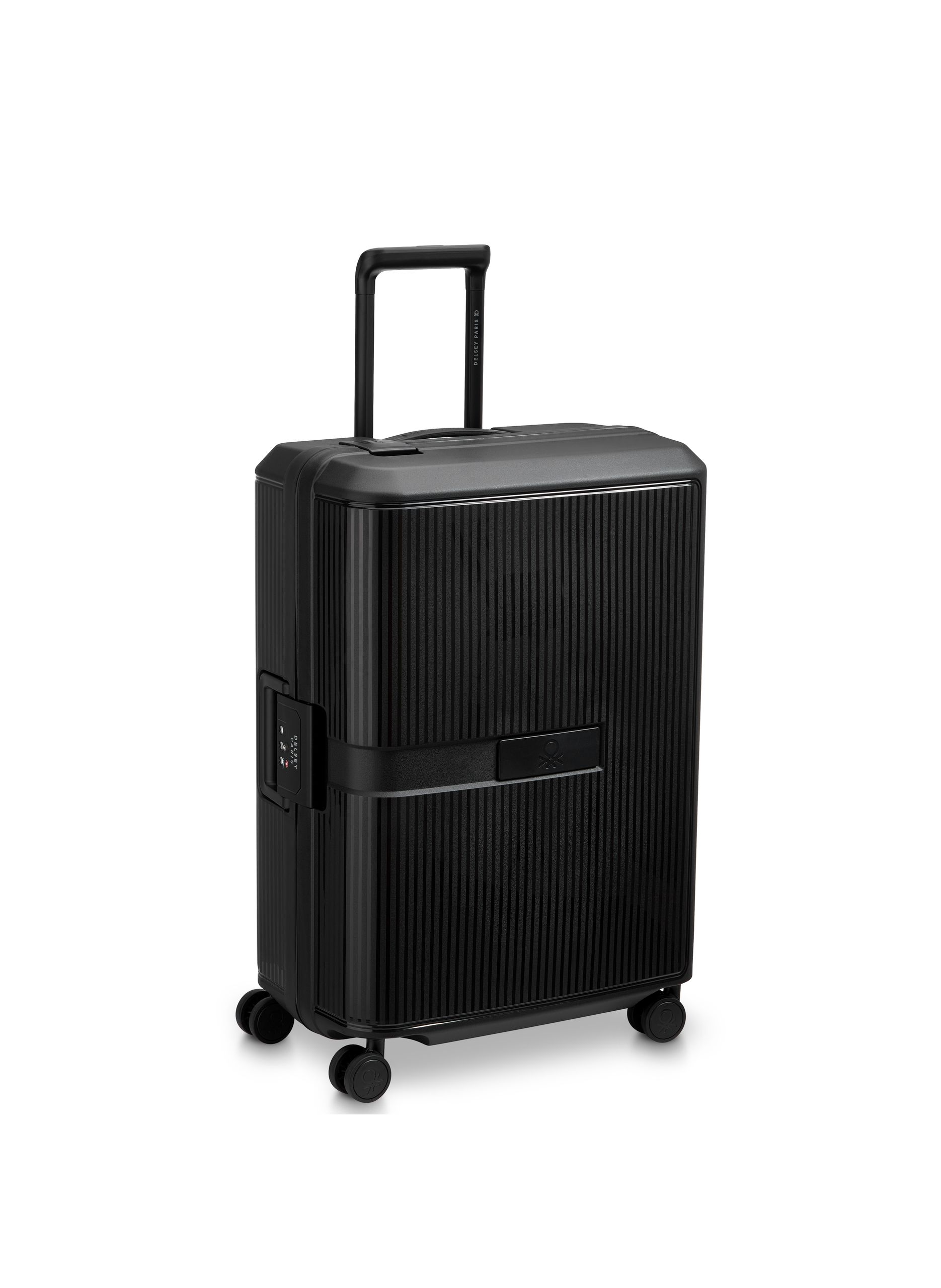 Valise soute rigide taille l - color block hardside DELSEY PARIS Noir