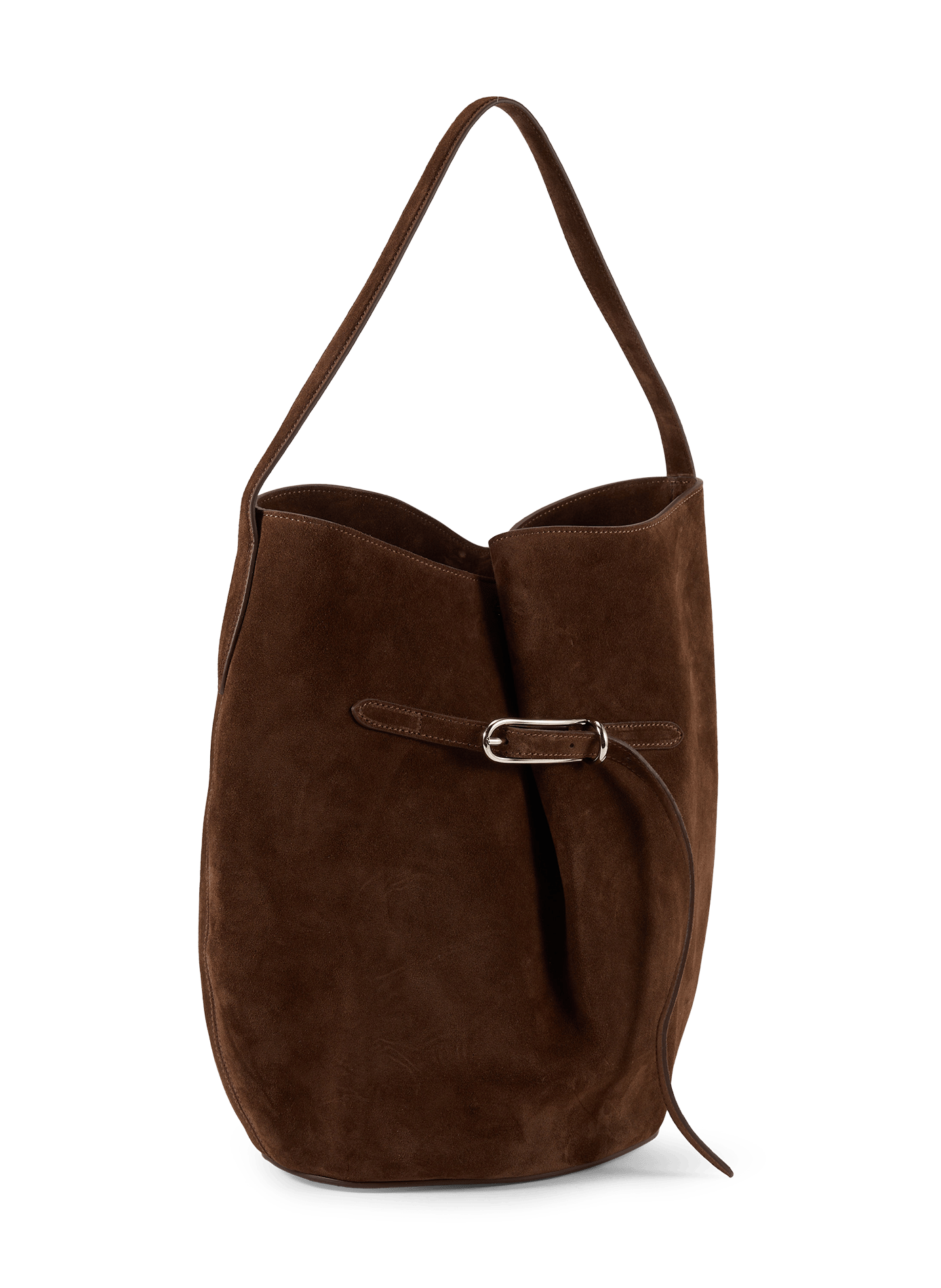 Schoudertas van leer LIFFNER Bruin