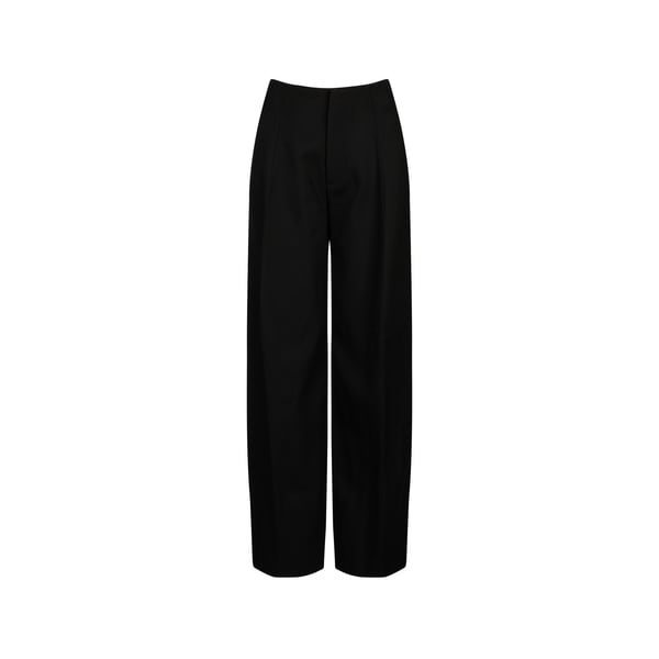 Pantalon large en laine Pantalon large en laine