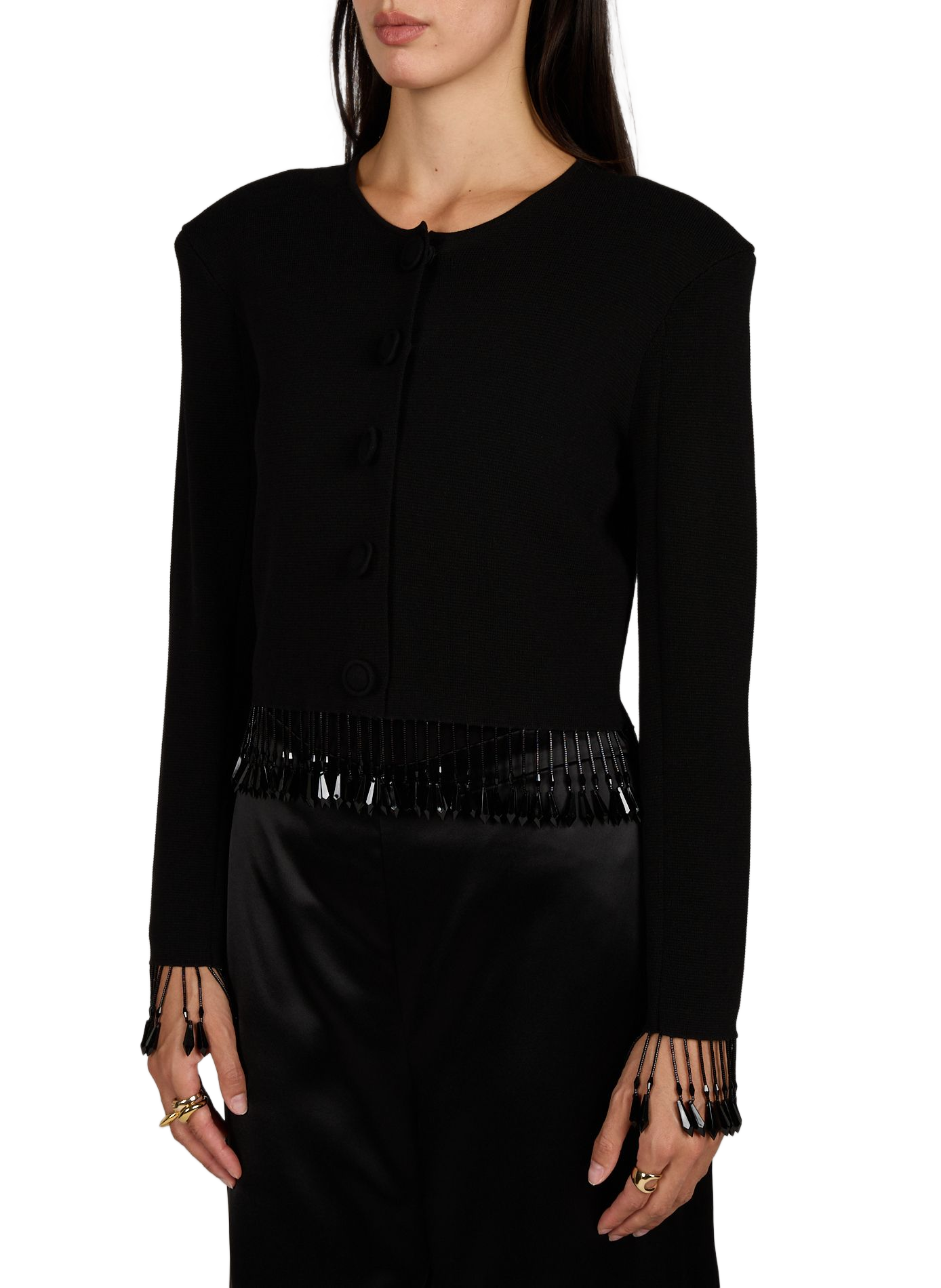 Round neck vest BY MALENE BIRGER Black