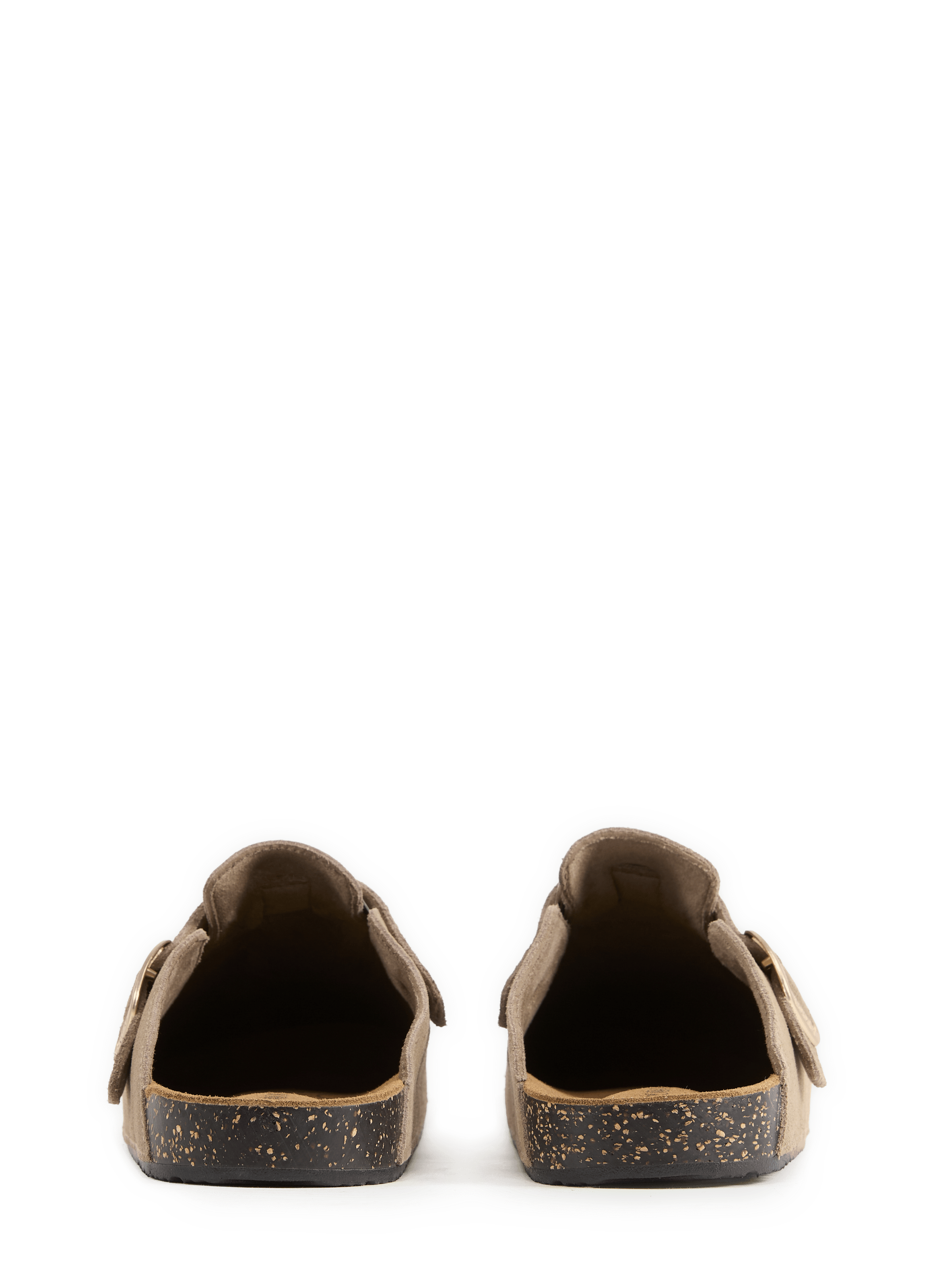 Leather Mules ISOTONER Beige