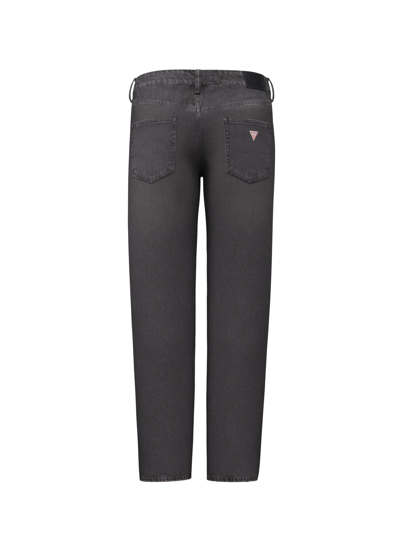 Straight-leg cotton-blend jeans GUESS Black