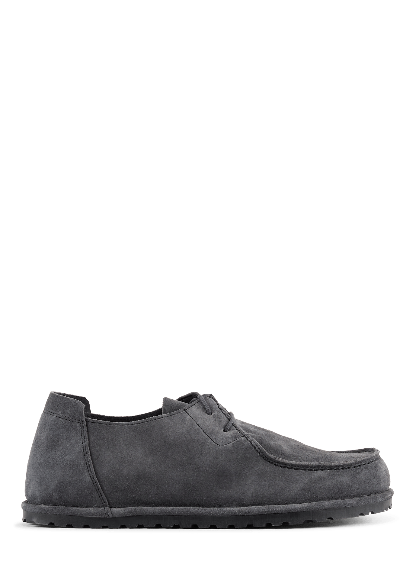 Derbies à lacets Utti Lace en cuir  BIRKENSTOCK Gris