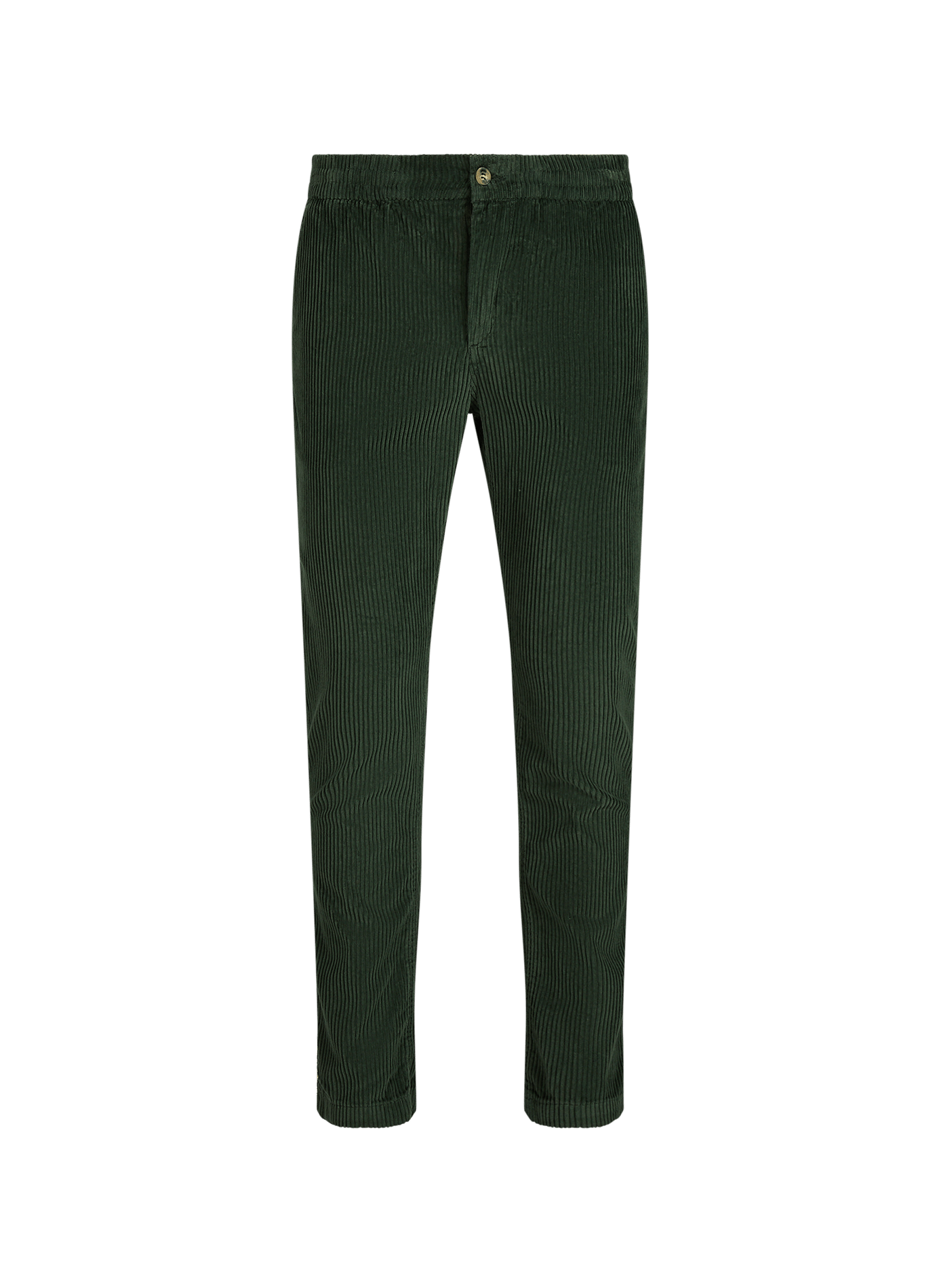 Straight corduroy trousers FAGUO Green