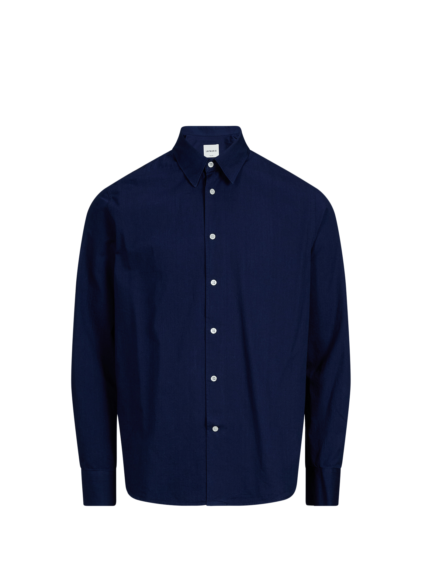 Chemise Valentin droite en coton LAFAURIE Bleu