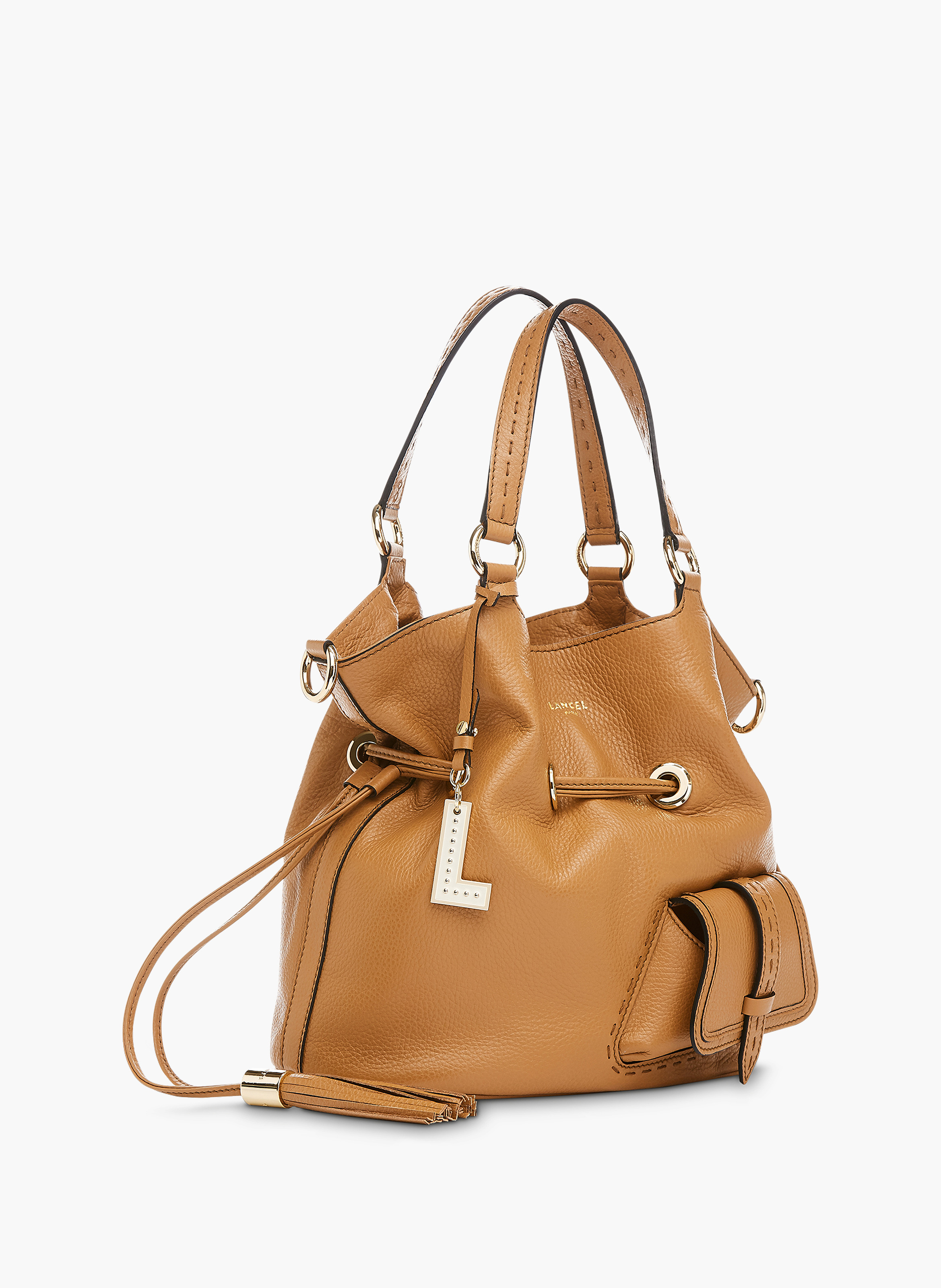 Handtas m eerste flirt van Lancel in leer. | Bruin LANCEL Dames