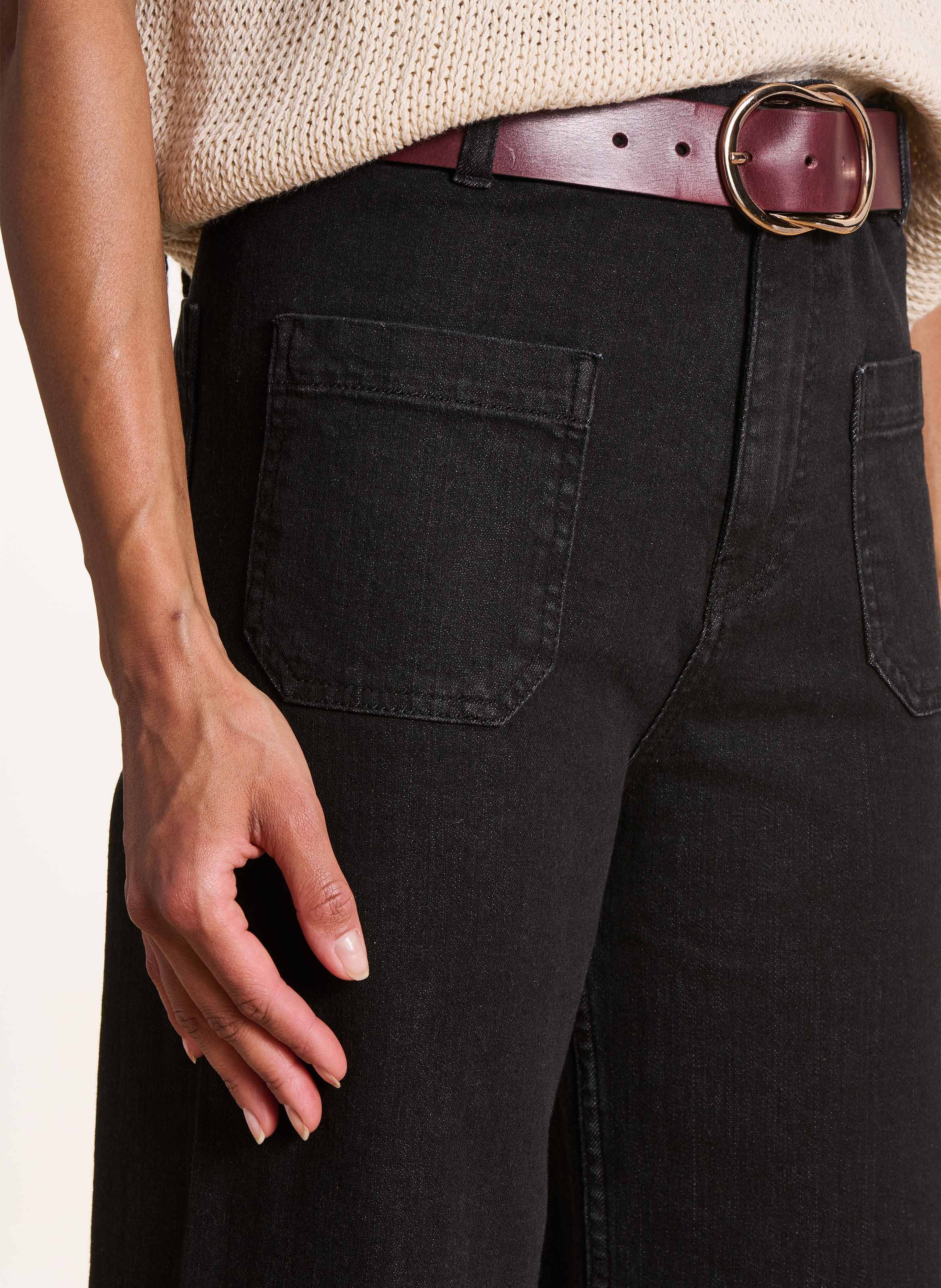 Wijde broek LA FEE MARABOUTEE Zwart