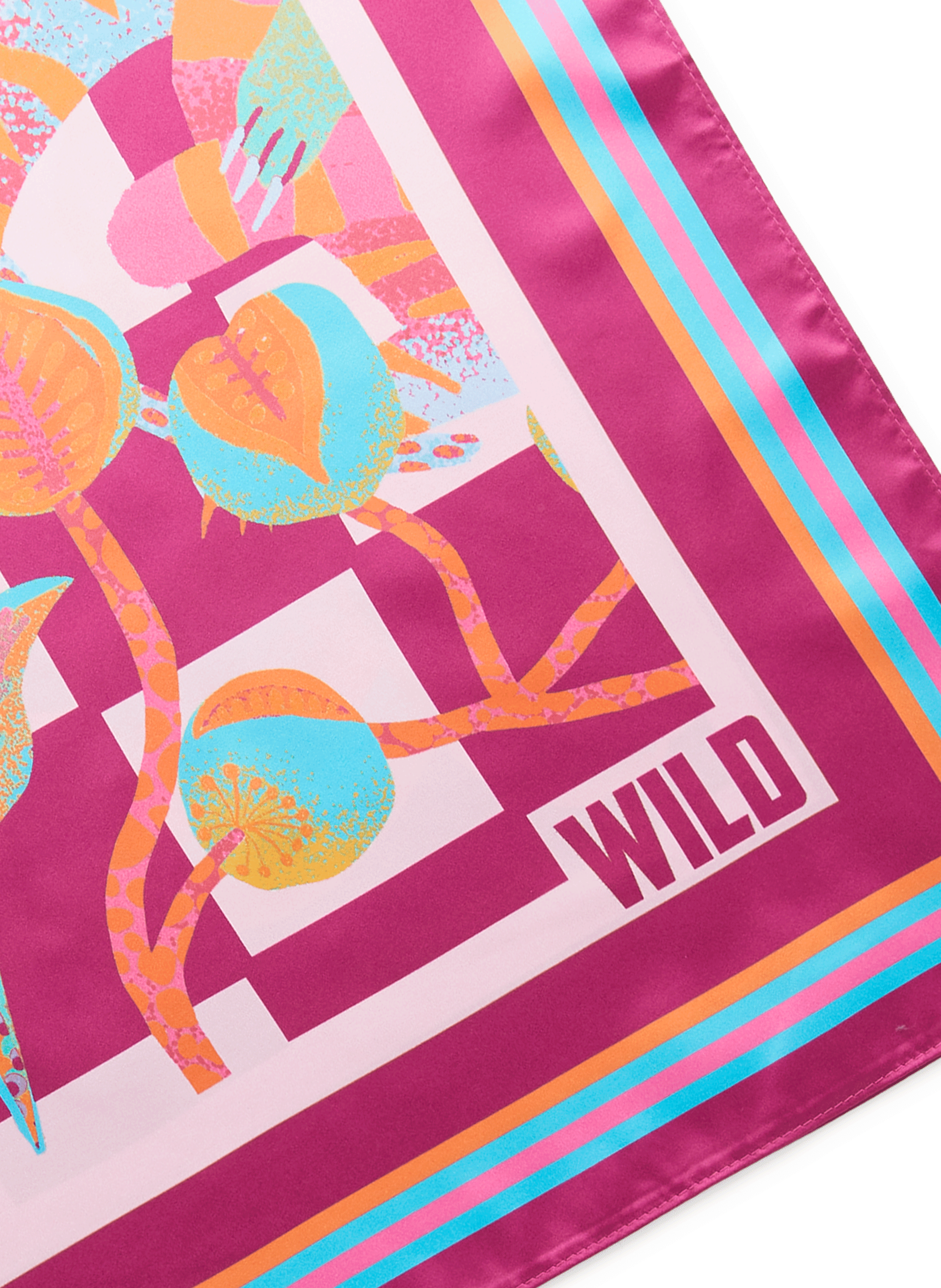 Foulard à imprimé Chess