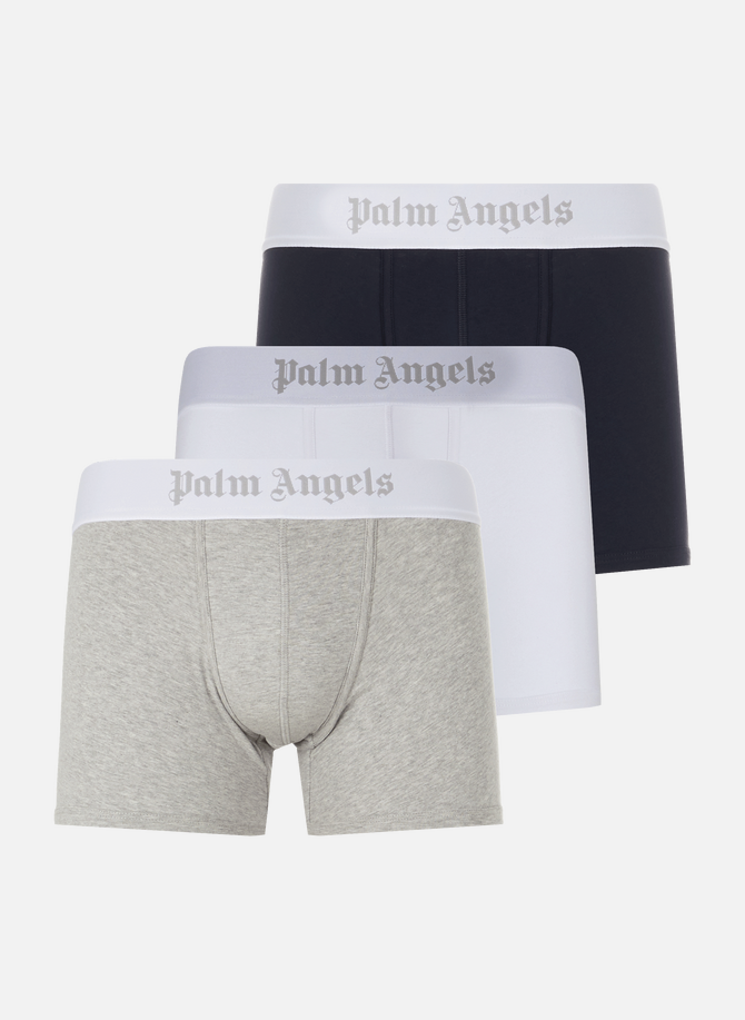 Pack of three cotton boxers  PALM ANGELS