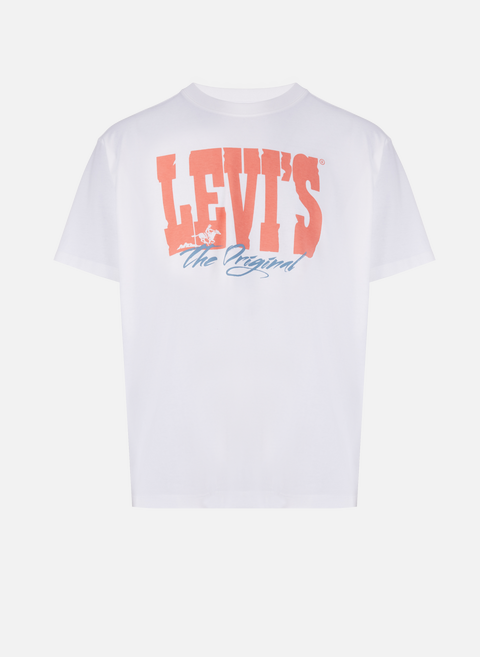 Printed cotton T-shirt WhiteLEVI'S 