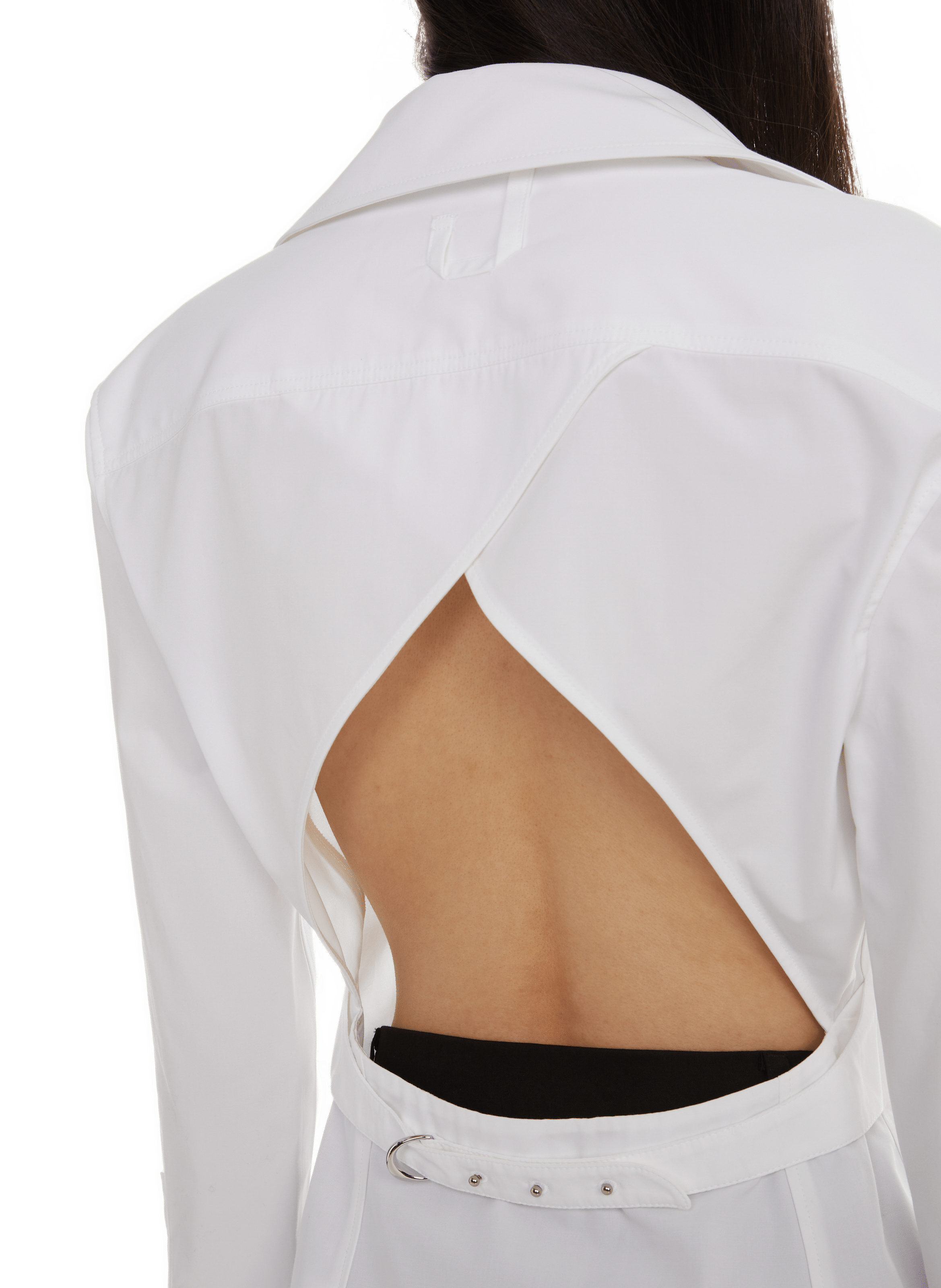 La Chemise de Costume cotton shirt JACQUEMUS White