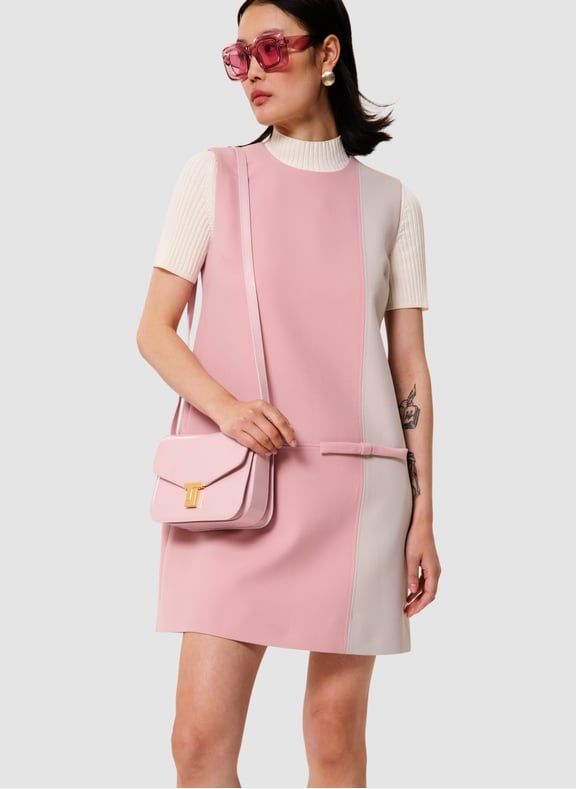 Robe droite uni - rolly Beige by TARA JARMON TARA JARMON Robe droite uni - rolly Beige