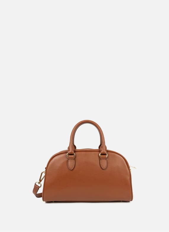 Sac à main bowling - donna bow | Marron by LANCASTER Sac à main bowling - donna bow Marron