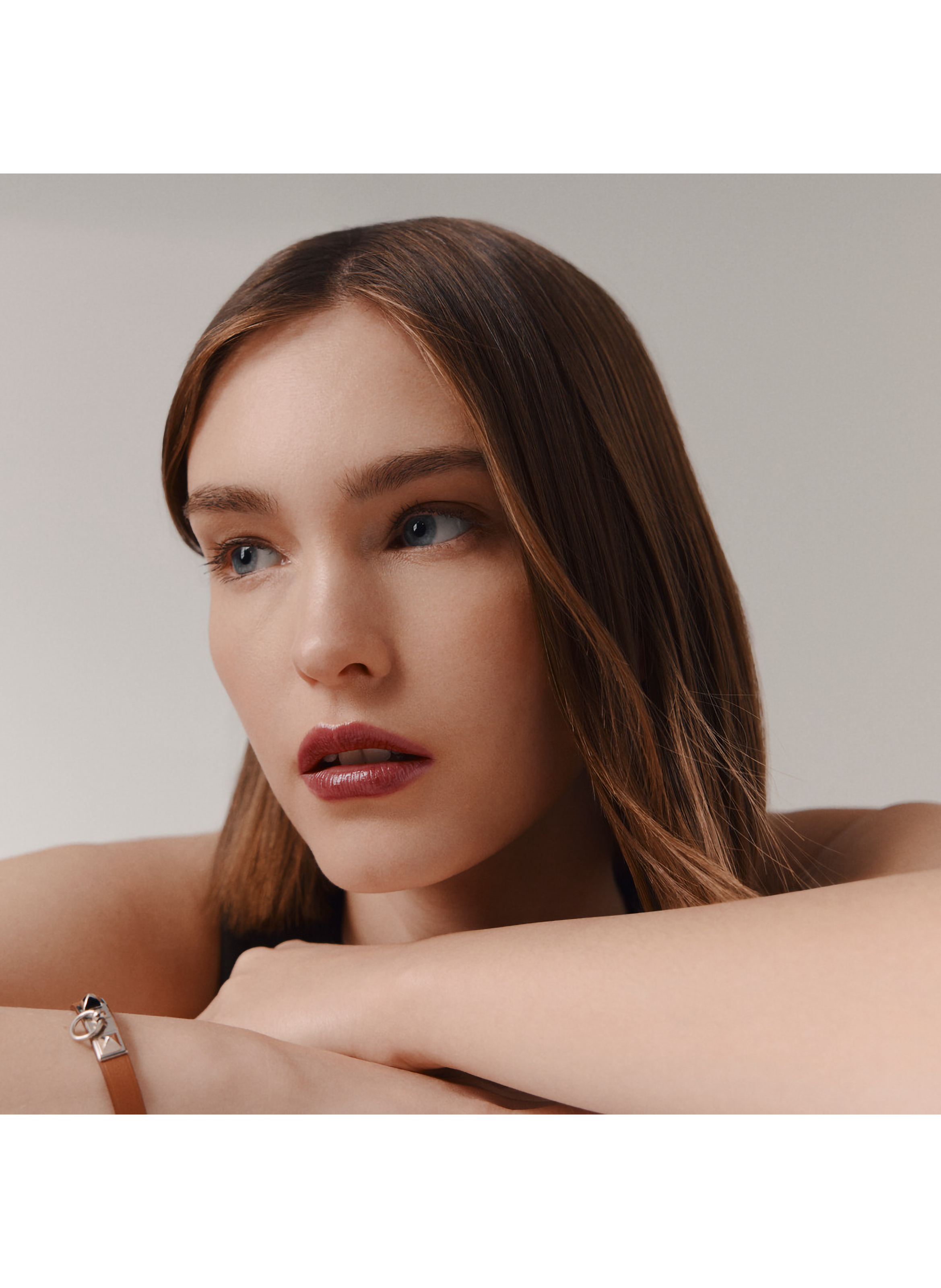 Hermès Red - Silky Bright Red HERMÈS Brun sellier