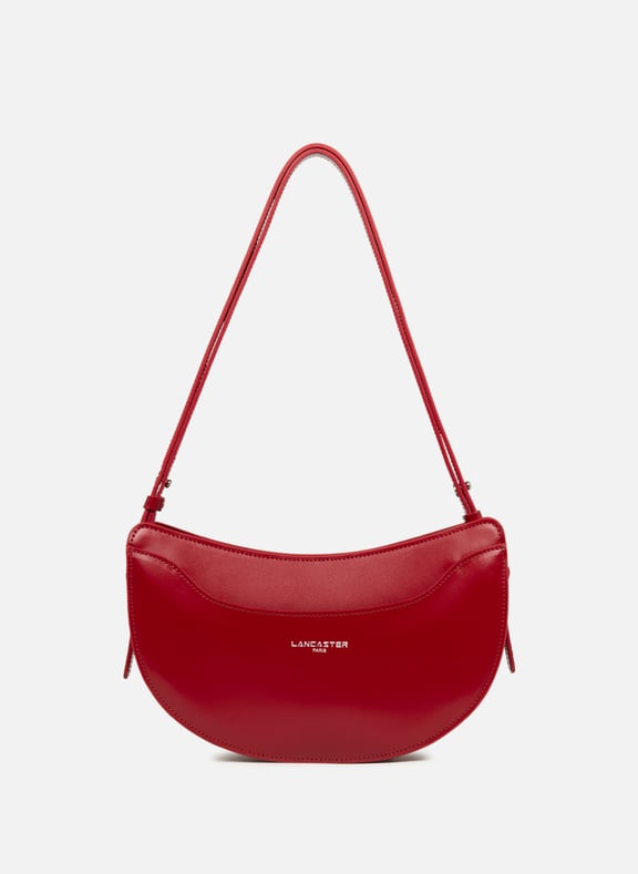 Sac demi lune - suave lune Rouge by LANCASTER LANCASTER Sac demi lune - suave lune Rouge