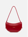 Half moon bag - Suave Lune | Red by LANCASTER LANCASTER Half moon bag - Suave Lune | Red