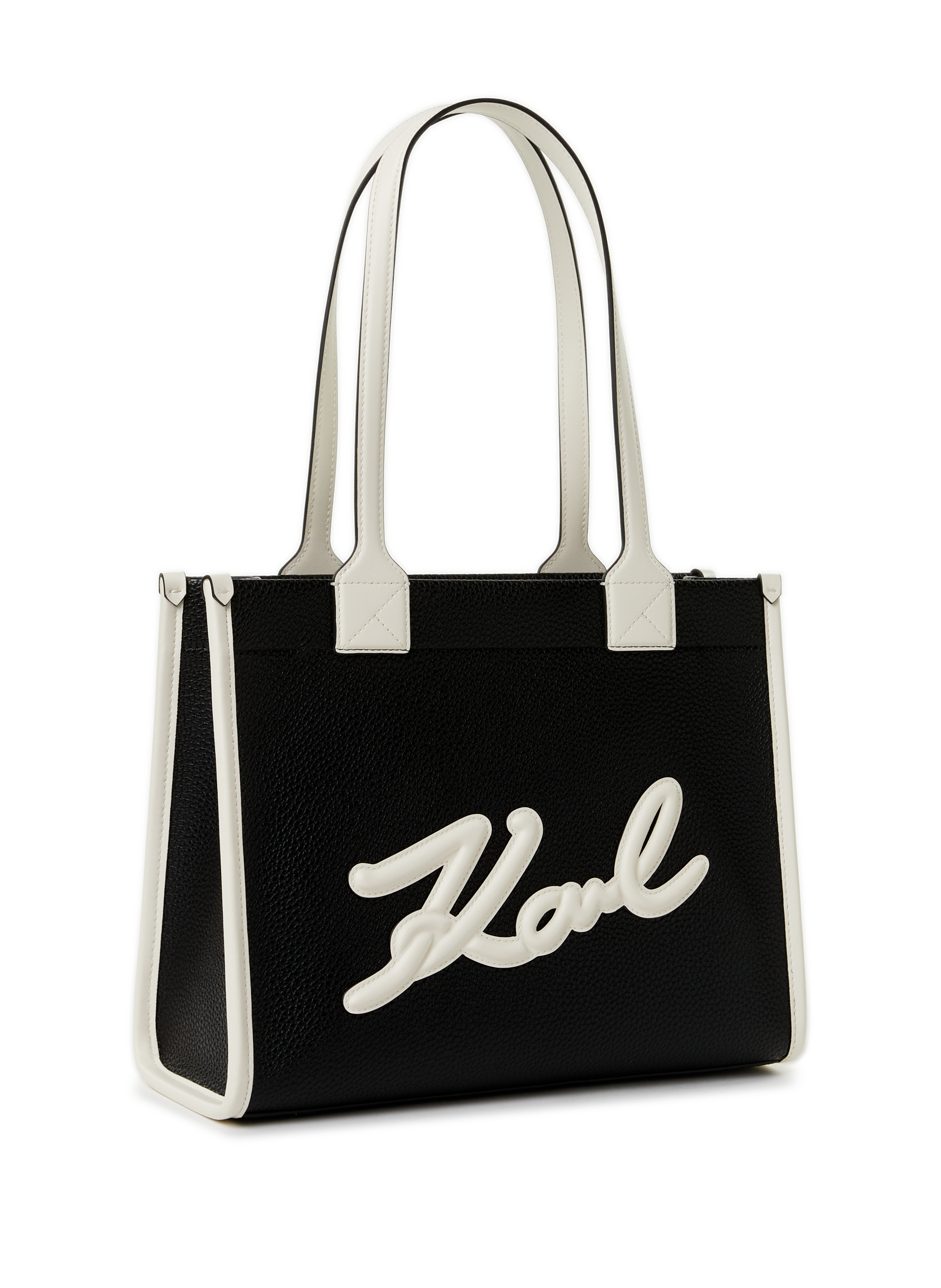 Sac cabas à motif KARL LAGERFELD Noir